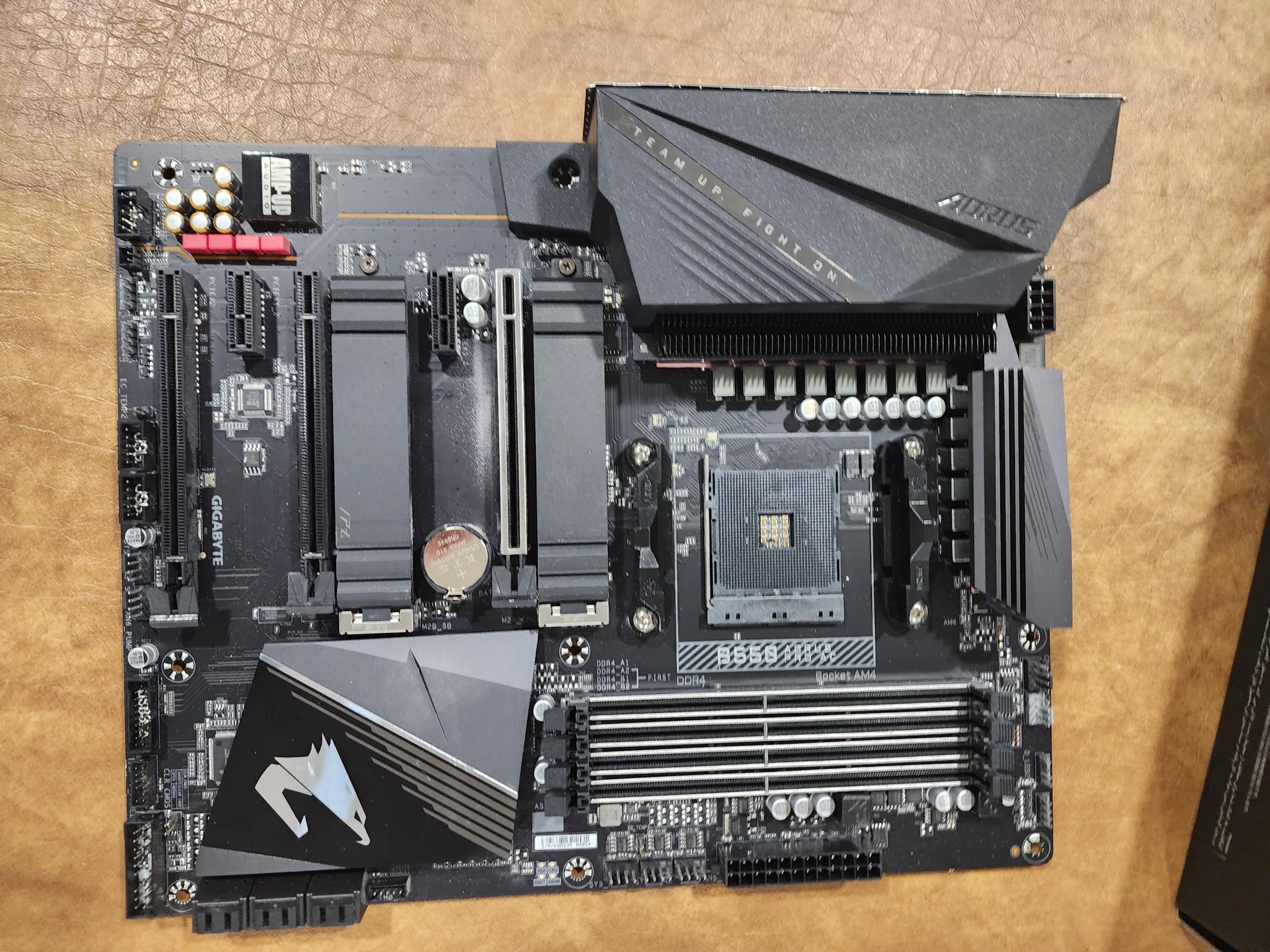 B550 Aorus Pro AC with wifi