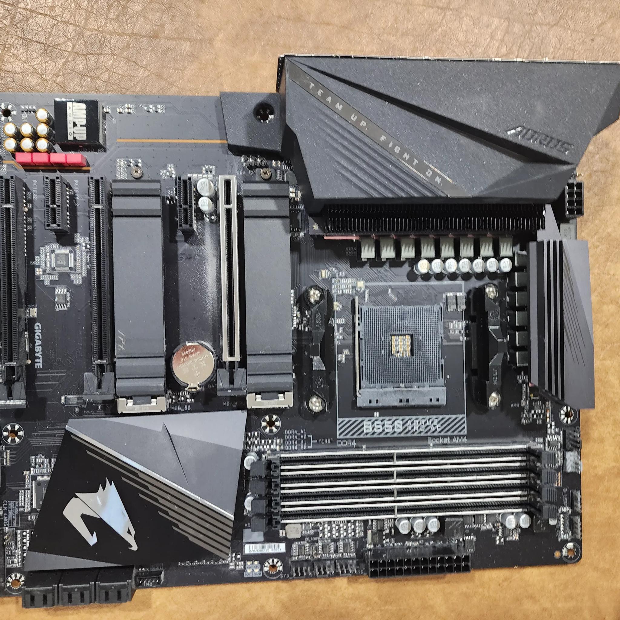 B550 Aorus Pro AC with wifi