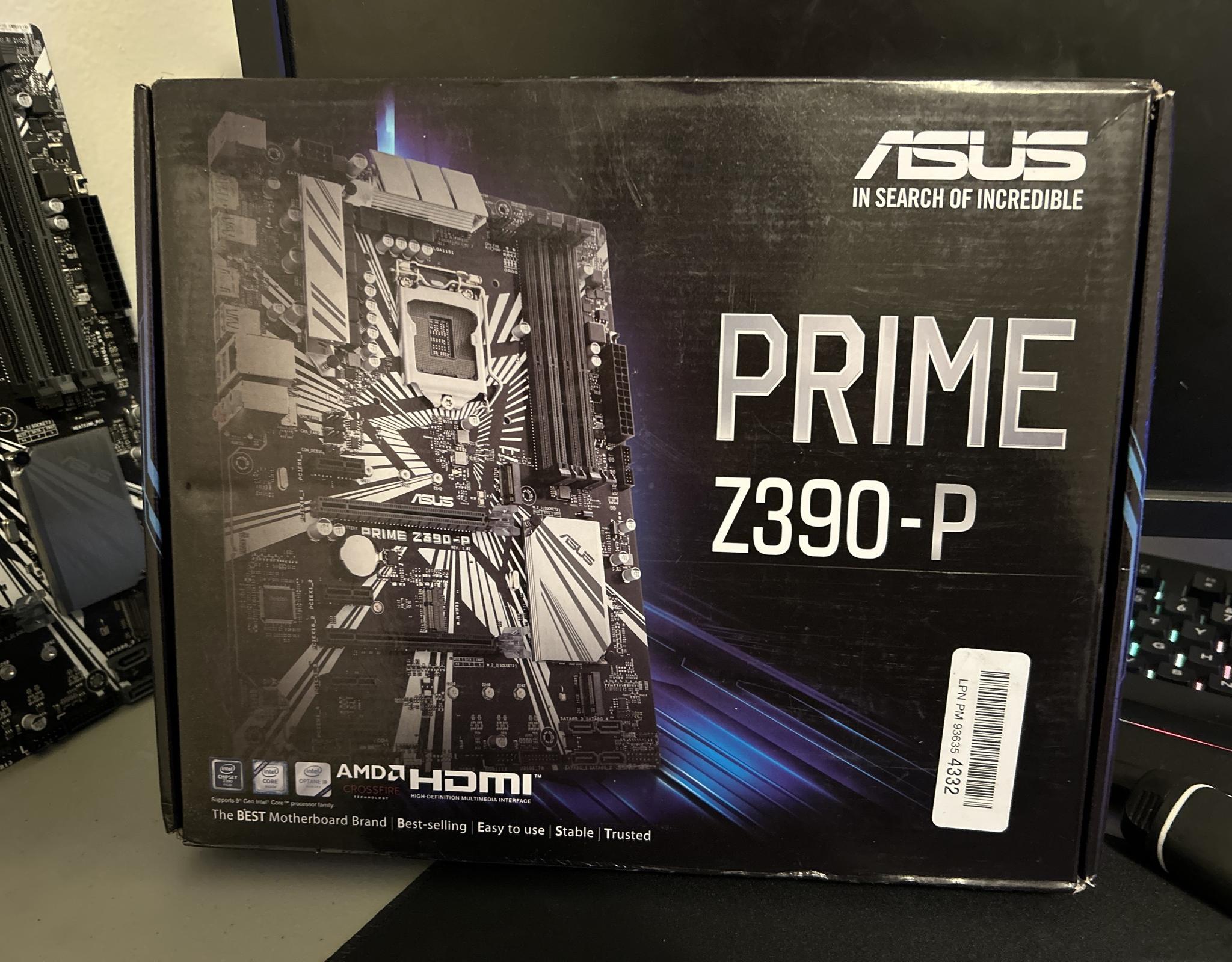 Asus Z390-P Motherboard