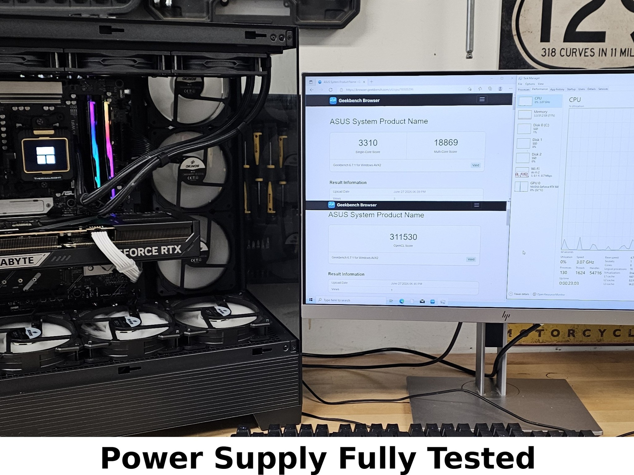 1200 Watt PSU Corsair RM1200x 1200W Power Supply