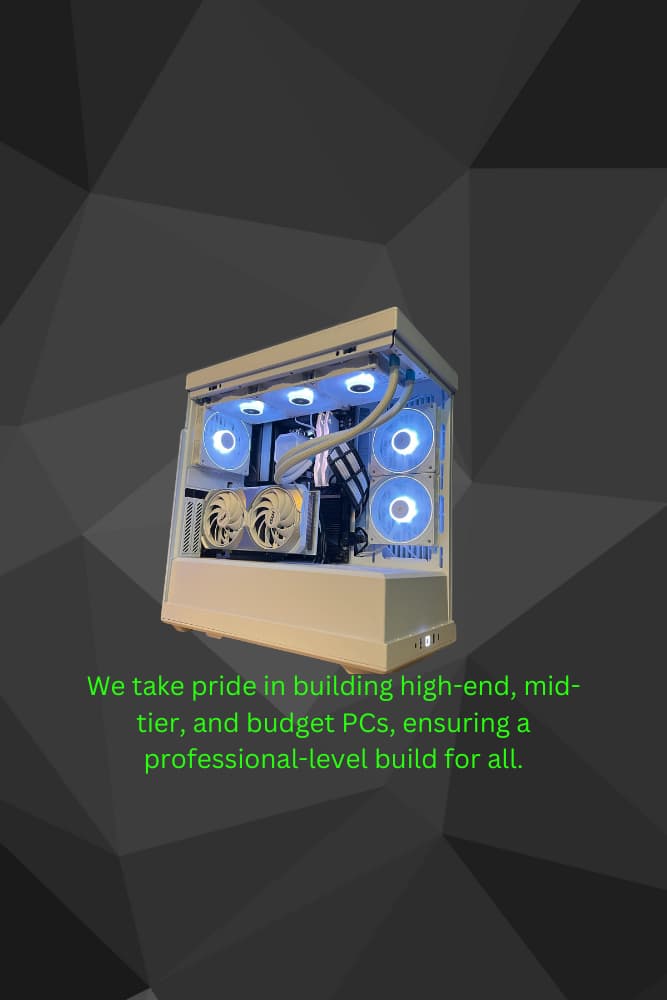 4k NO COMPRMISE GAMEING PC/CONTENT CREATION 7800x3d 4070ti super 32gddr5 2TB storage