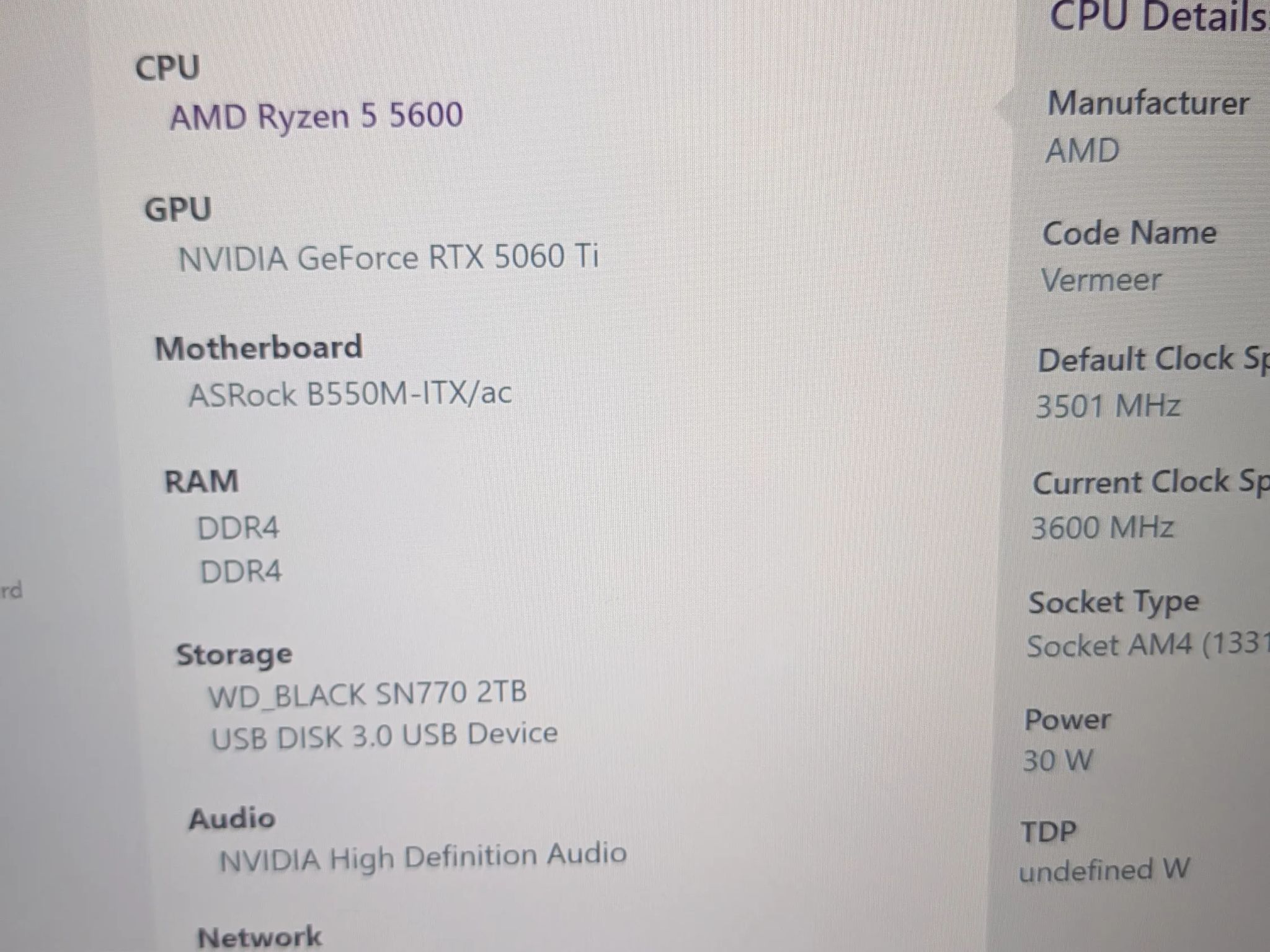🥈 Metal Fish|RTX 5060 Ti 16GB, Ryzen 5, 32 GB RAM, 2 TB