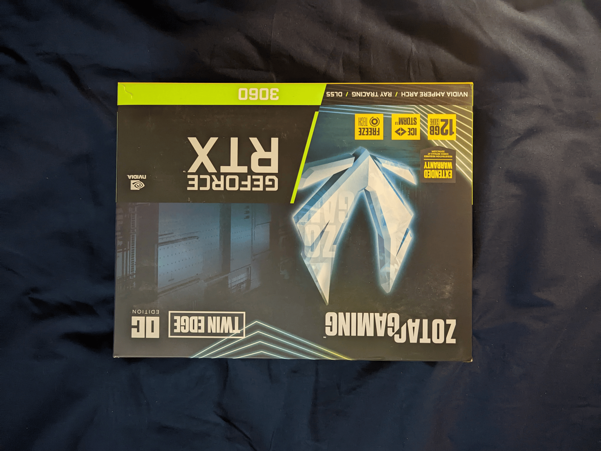 Used Zotac Twin Edge OC RTX 3060 12GB