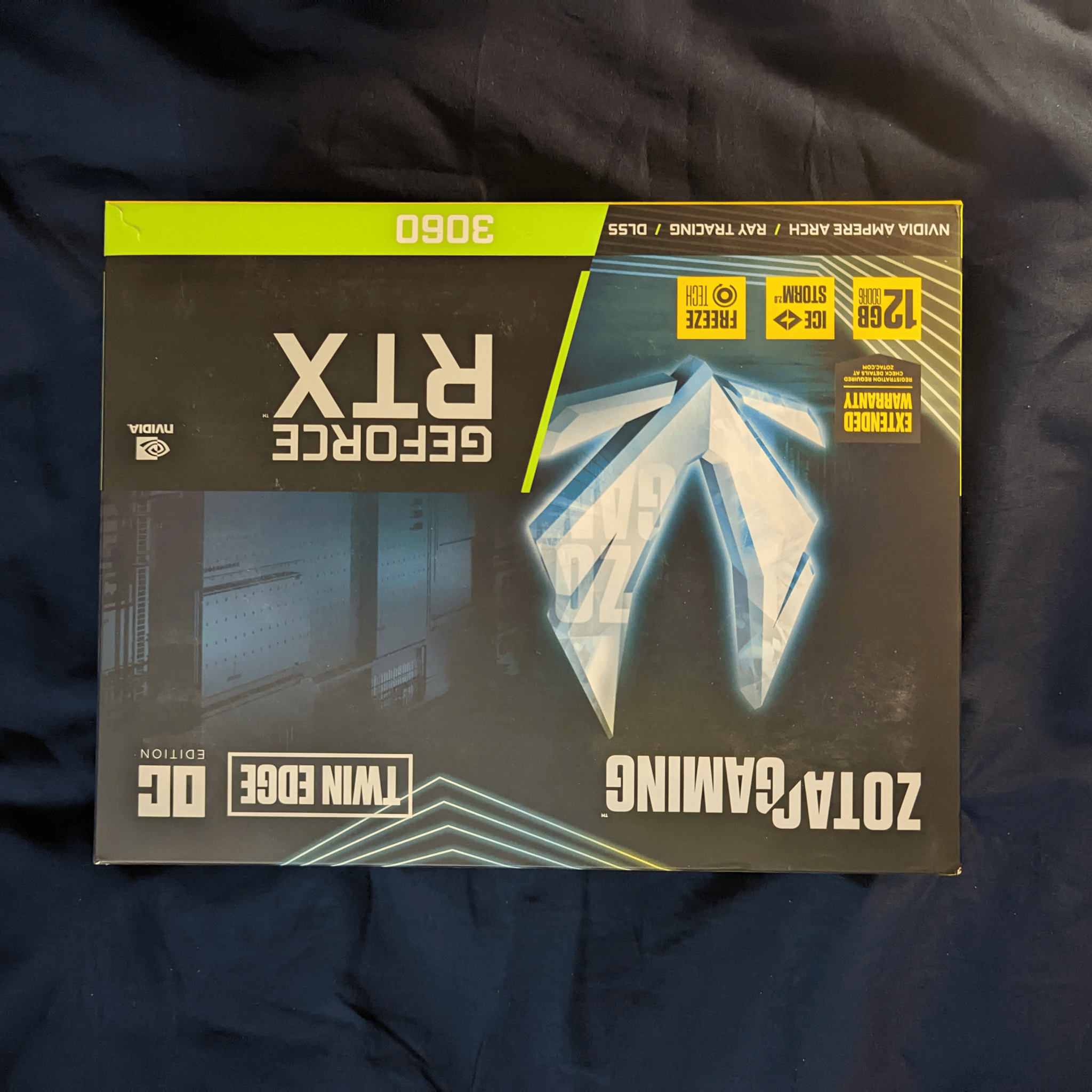 Used Zotac Twin Edge OC RTX 3060 12GB