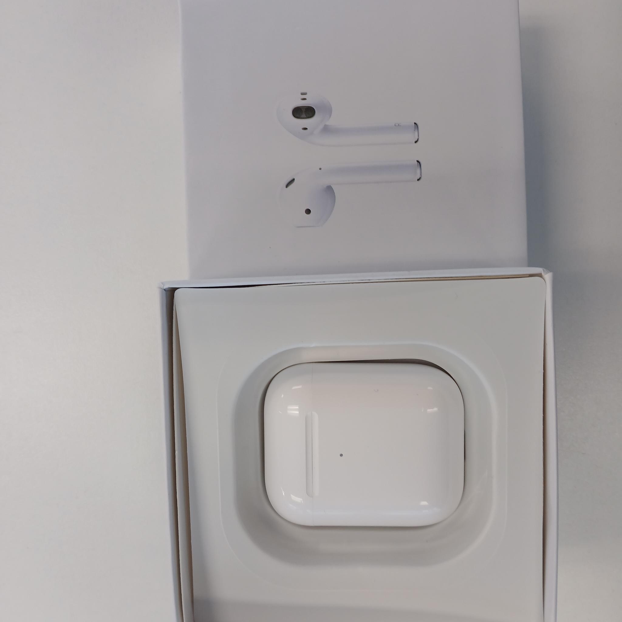 Airpods original packaging, charger and manual