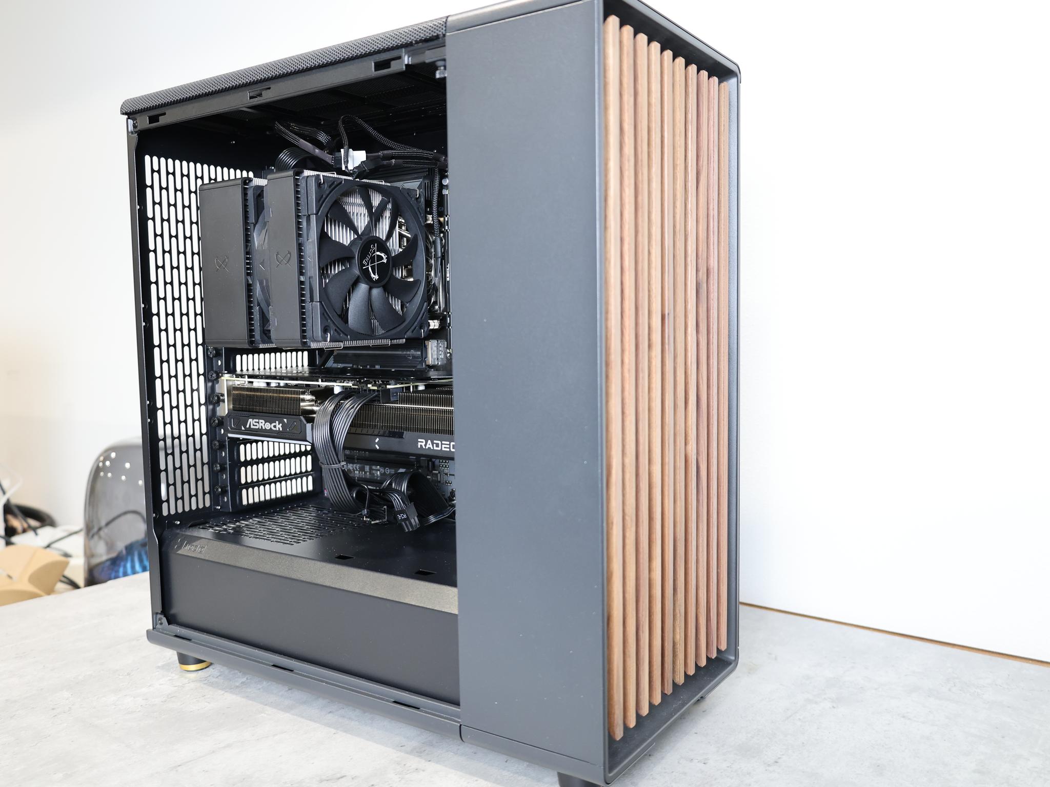 Fractal North 7800x3d+9070xt 1440P/4K Build