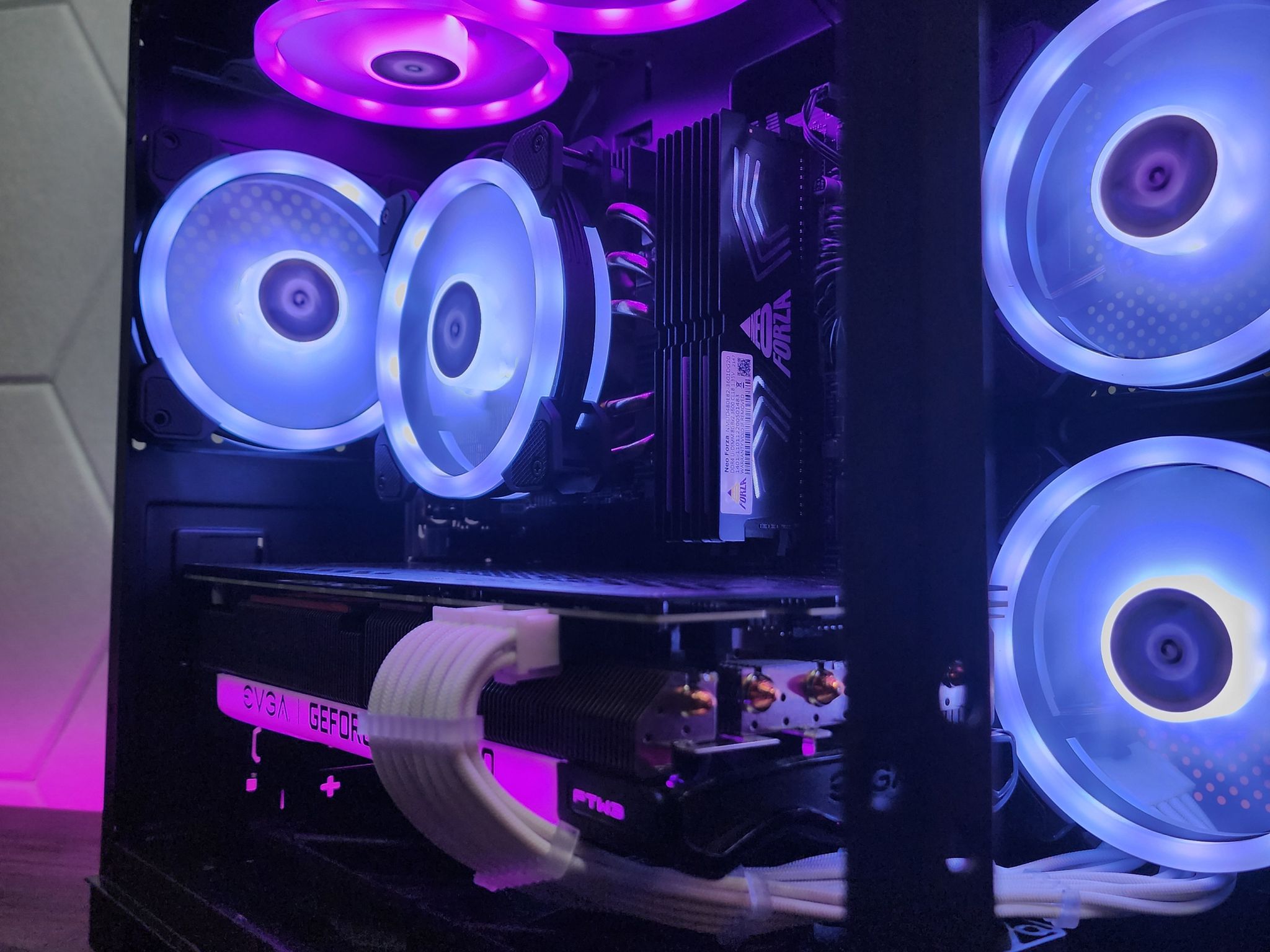 💜🖤🤍 EVGA RTX 3070 FTW3 // Intel Core i5 11400// Neo Forza 32GB 3600MHz