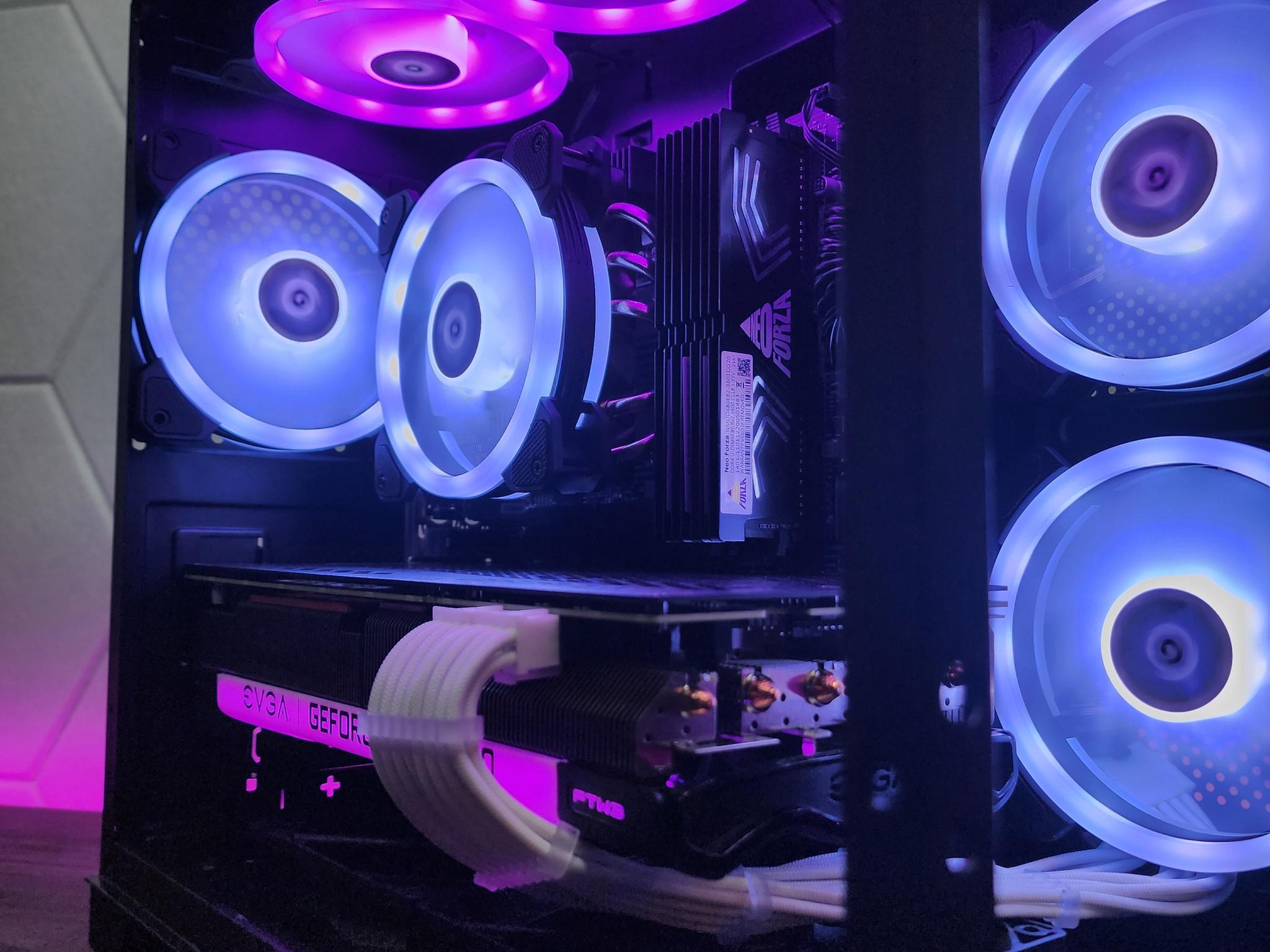 💜🖤🤍 EVGA RTX 3070 FTW3 // Intel Core i5 11400// Neo Forza 32GB 3600MHz