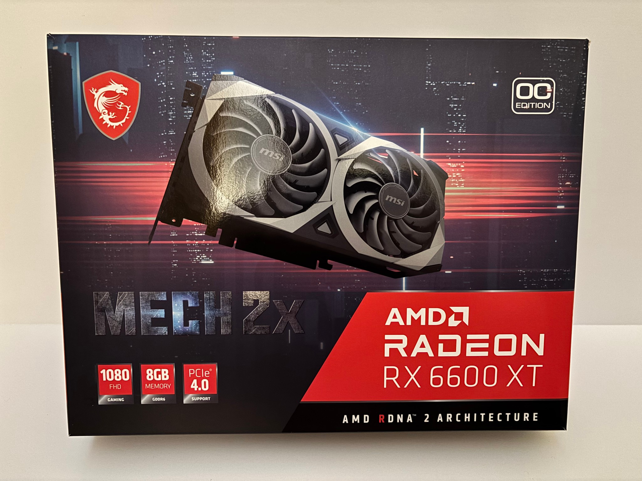 MSI Radeon RX 6600 XT MECH 2X 8G OCV1