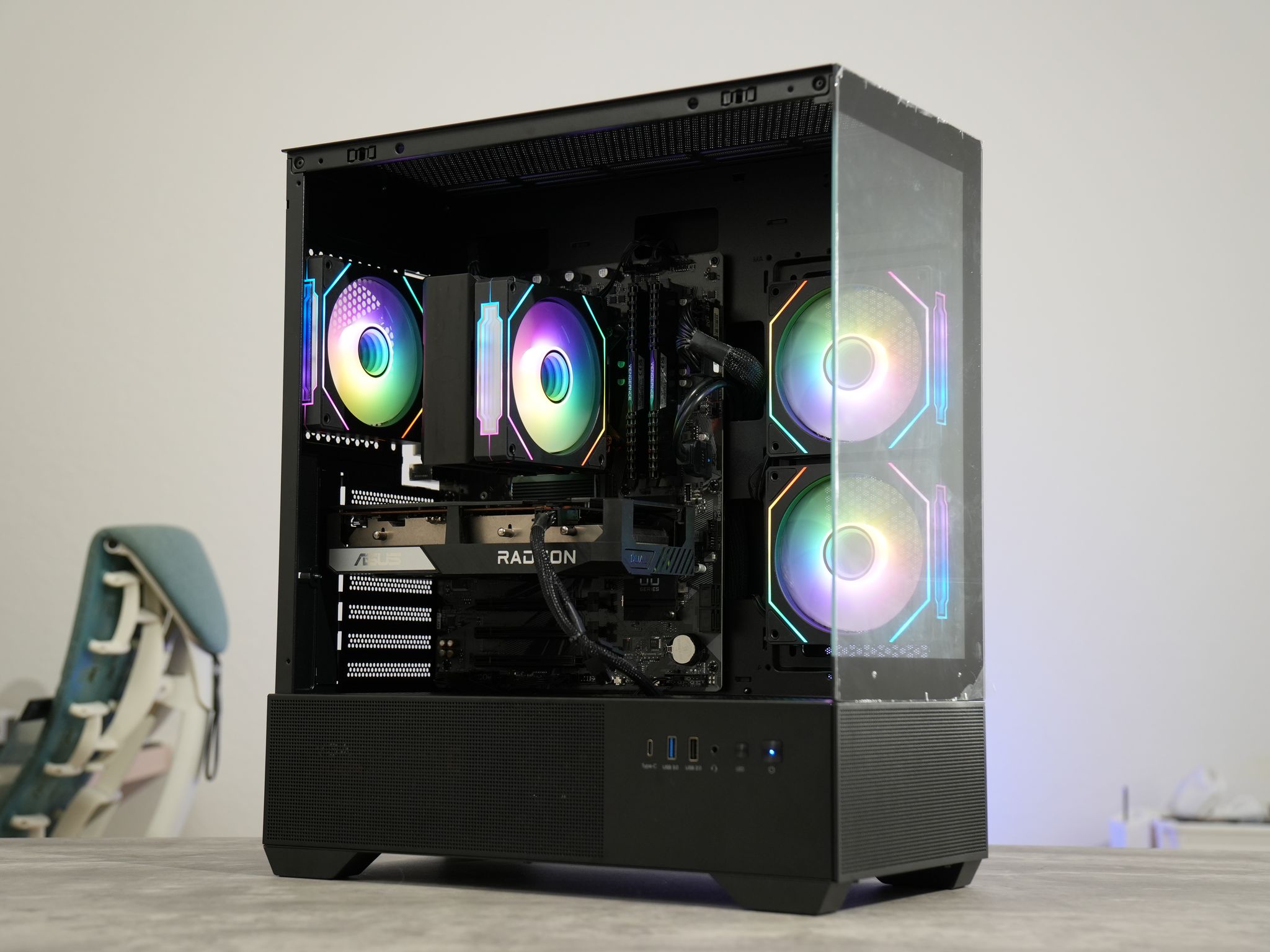 Gaming PC | RX 6600 + INTEL i3 13100F | 16GB RAM | 1TB SSD | WIFI/ BT | WINDOWS 11 |