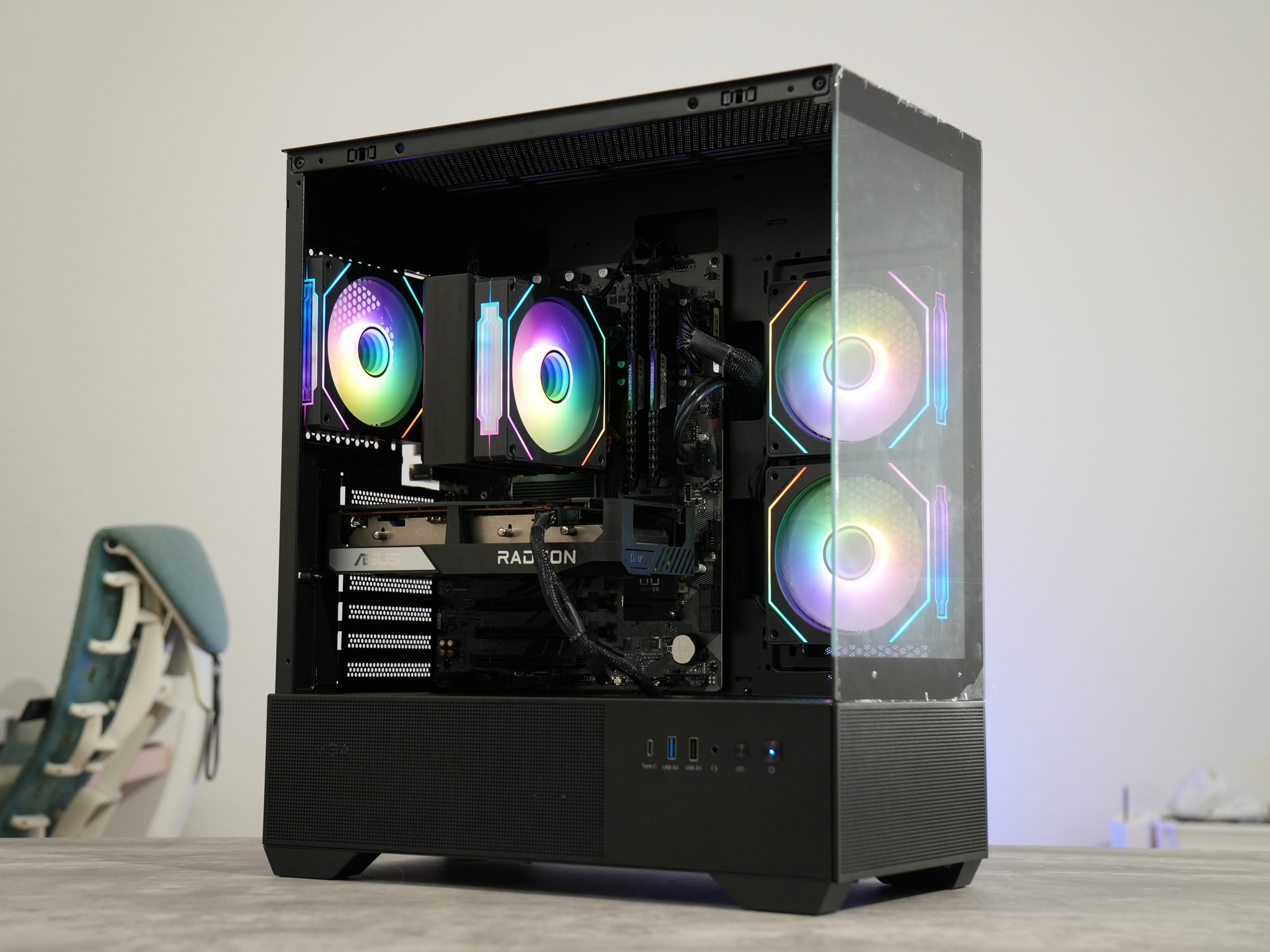 Gaming PC | RX 6600 + INTEL i3 13100F | 16GB RAM | 1TB SSD | WIFI/ BT | WINDOWS 11 |