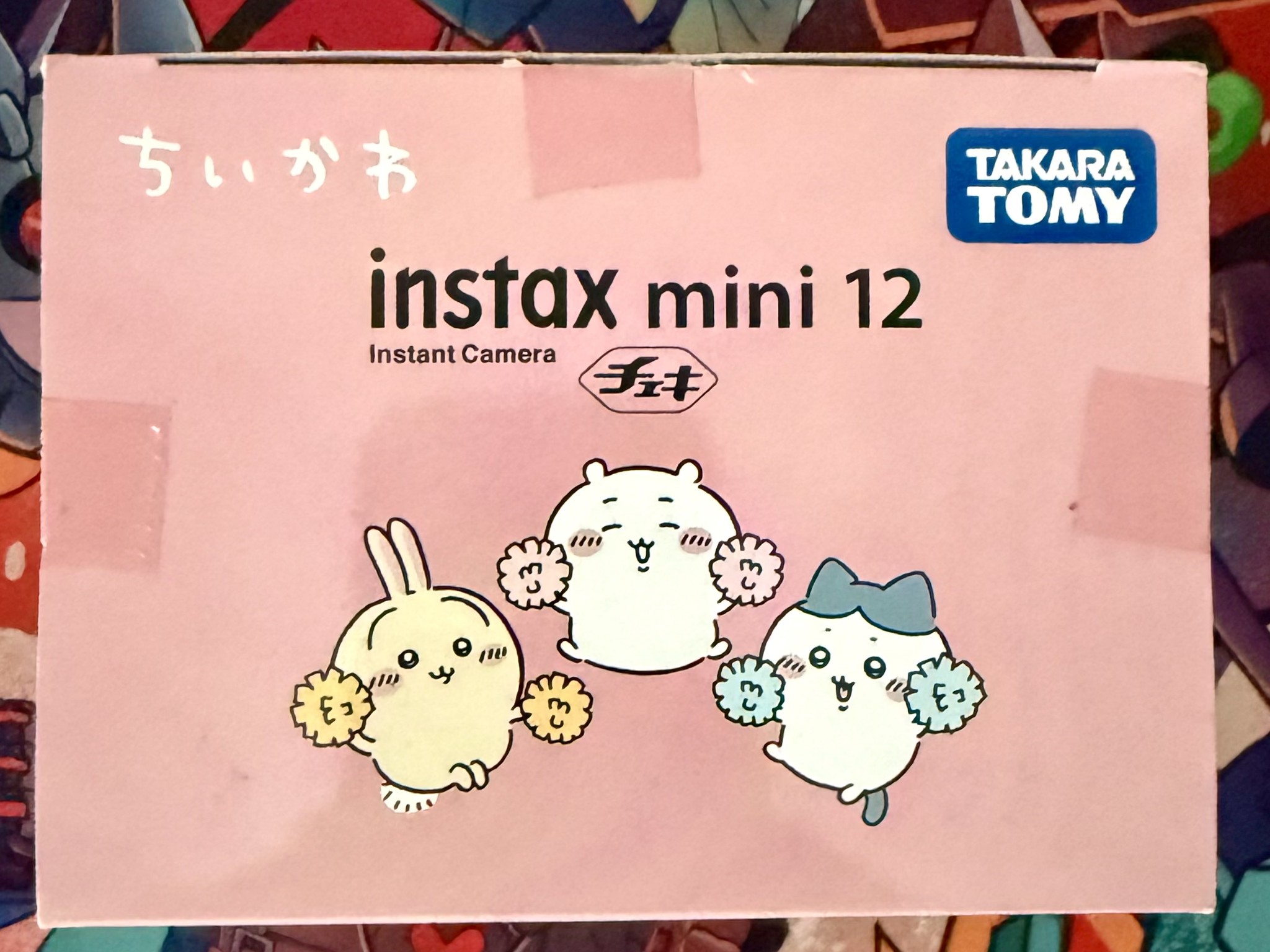 (NEW) Cheki Chiikawa Instax Mini 12 Instant Camera Fujifilm Kawaii Takara Tomy