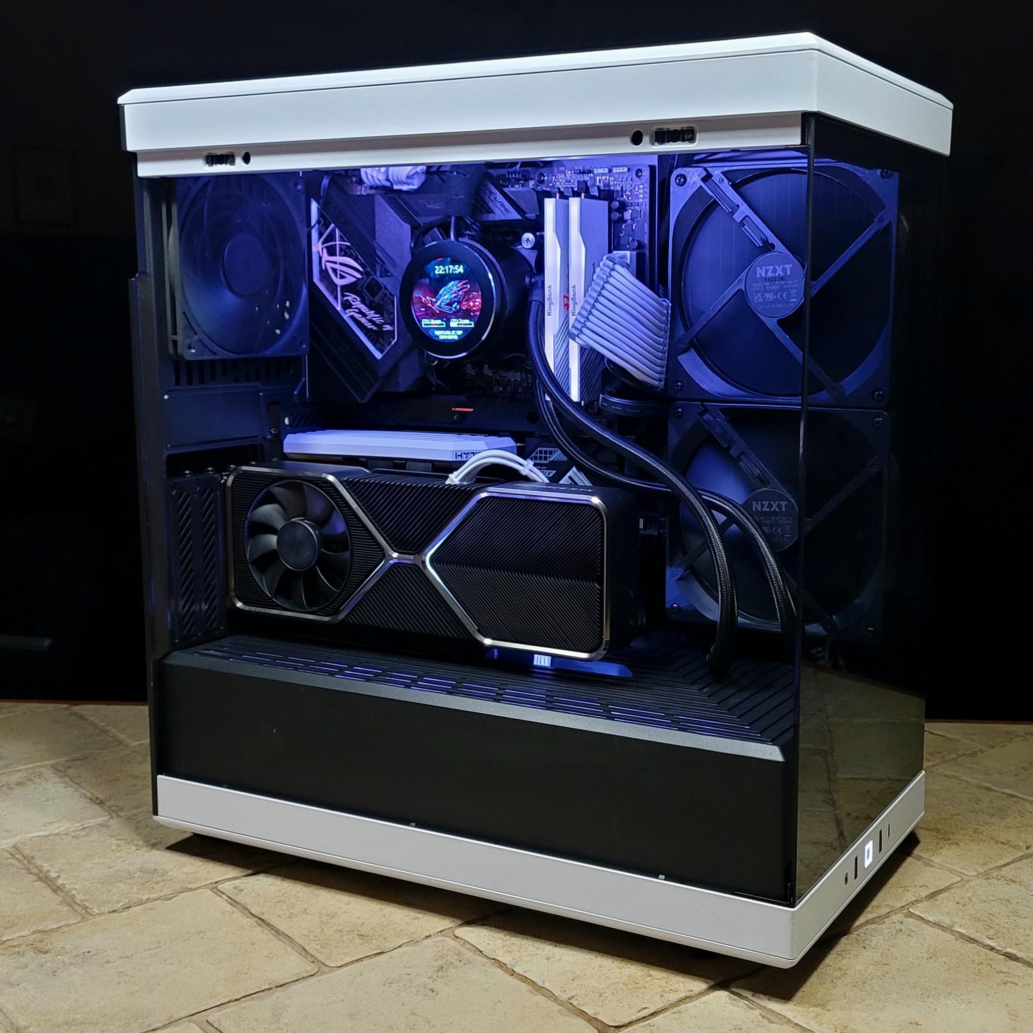 Black & Hyte--12900K, RTX 3080TI FE, 32 GB DDR5 6400, 2TB Samsng 980 PRO, Kraken 280mm, RM 1000x