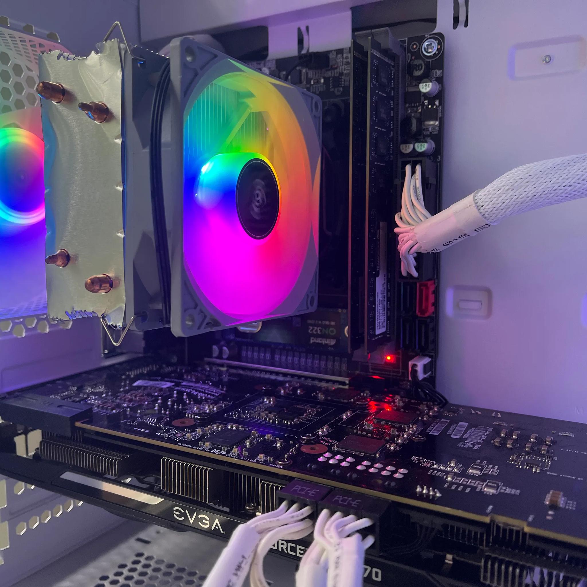 Budget White Gaming PC | Intel I5 | GTX 970 | 1tb SSD | Windows 10 Activated