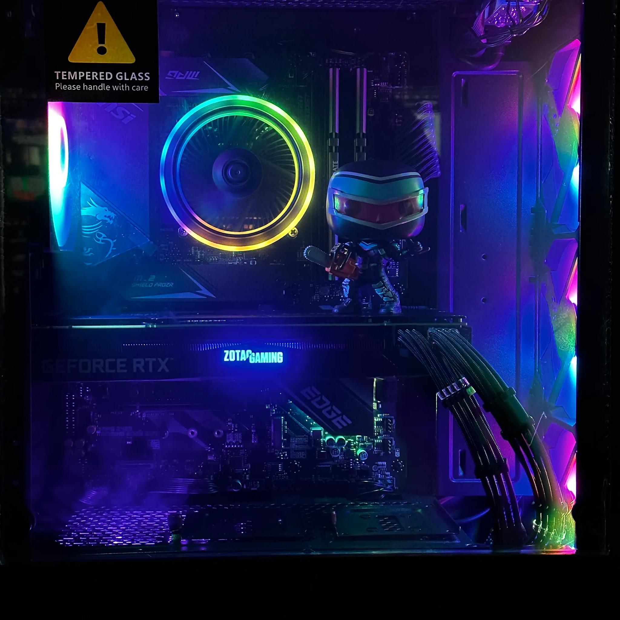 Peacemaker|| Gaming PC-Intel Core i3-10100F 4 Core/8Thread -Nvidia GTX 1080 -16GB DDR4 RAM-NVME SSD