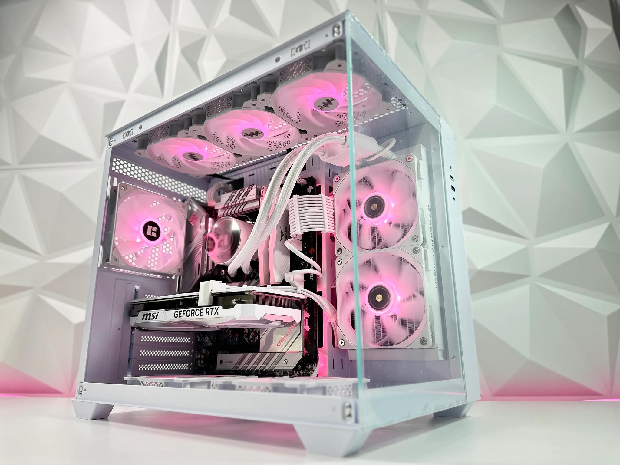 🧊👑 Night King🧟‍♂️🗡️ Gaming PC❄️Nvidia RTX 4070 12GB❄️Intel 13500 14-core❄️32GB DDR4❄️1TB NVME