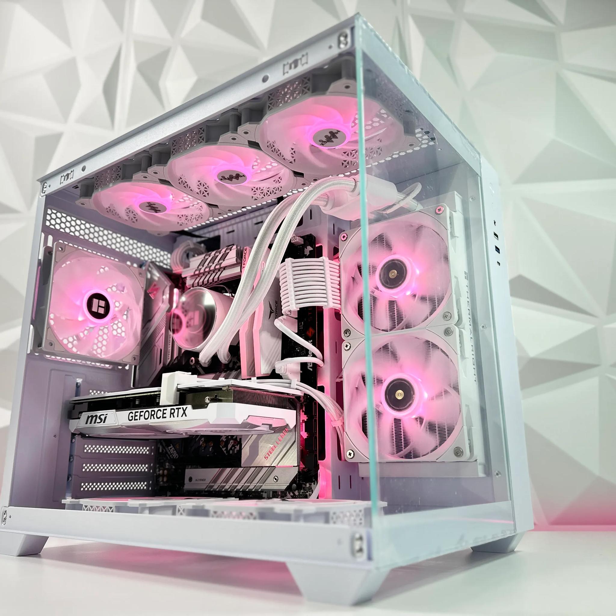 🧊👑 Night King🧟‍♂️🗡️ Gaming PC❄️Nvidia RTX 4070 12GB❄️Intel 13500 14-core❄️32GB DDR4❄️1TB NVME