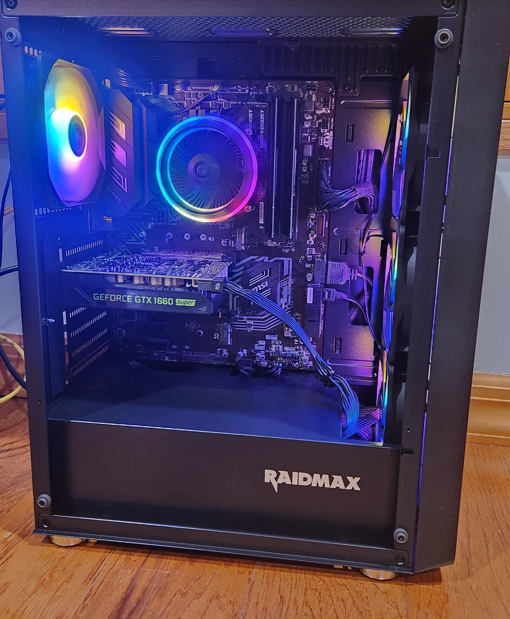GAMING PC i5-9600k 16GB RAM 1TB SSD GTX 1660 SUPER 6GB