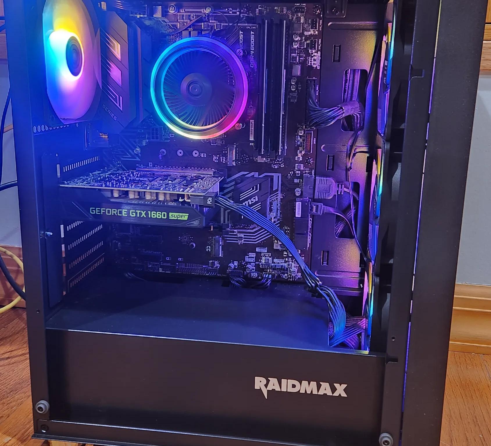 GAMING PC i5-9600k 16GB RAM 1TB SSD GTX 1660 SUPER 6GB