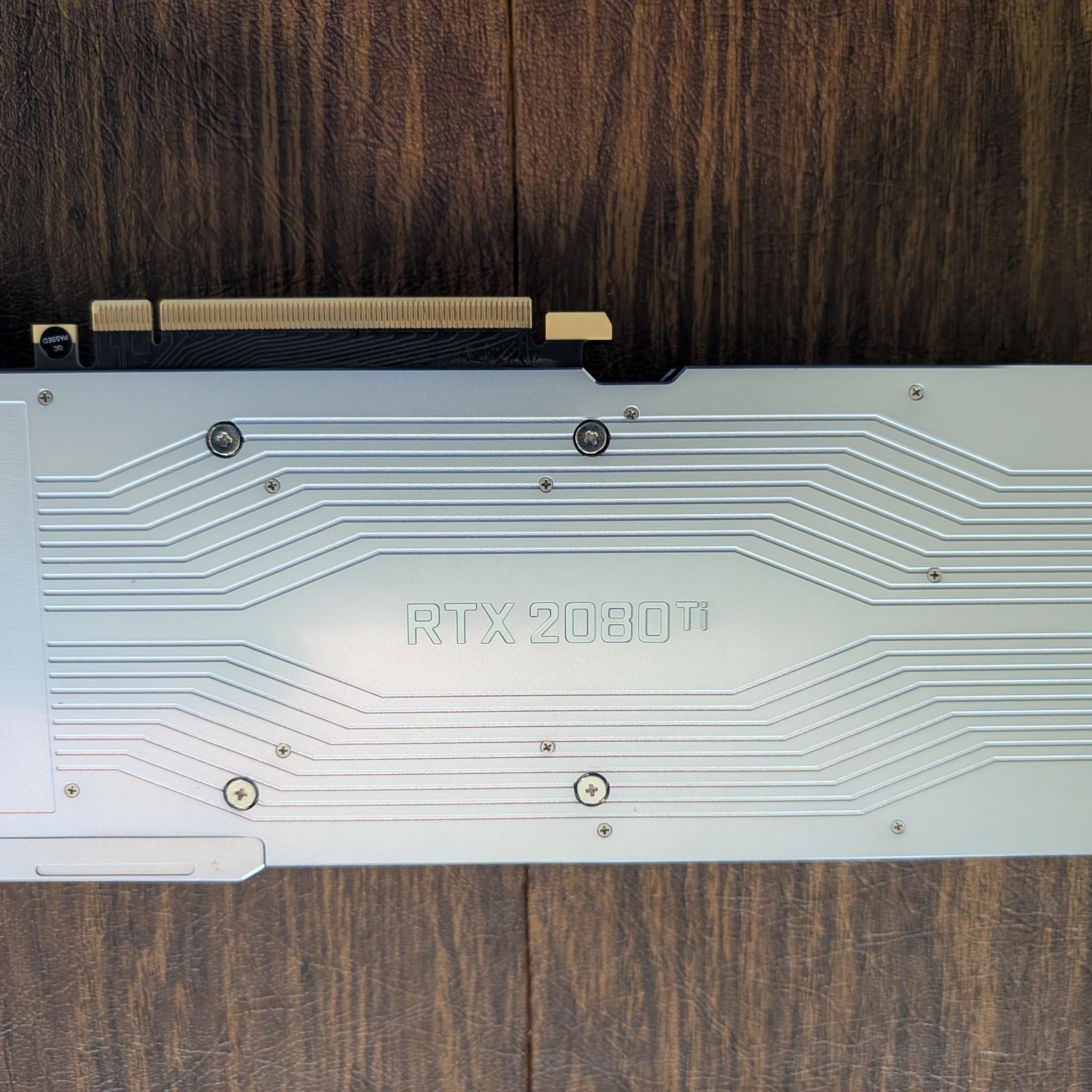 NVIDIA GeForce RTX 2080 Ti Founders Edition 11GB GDDR6