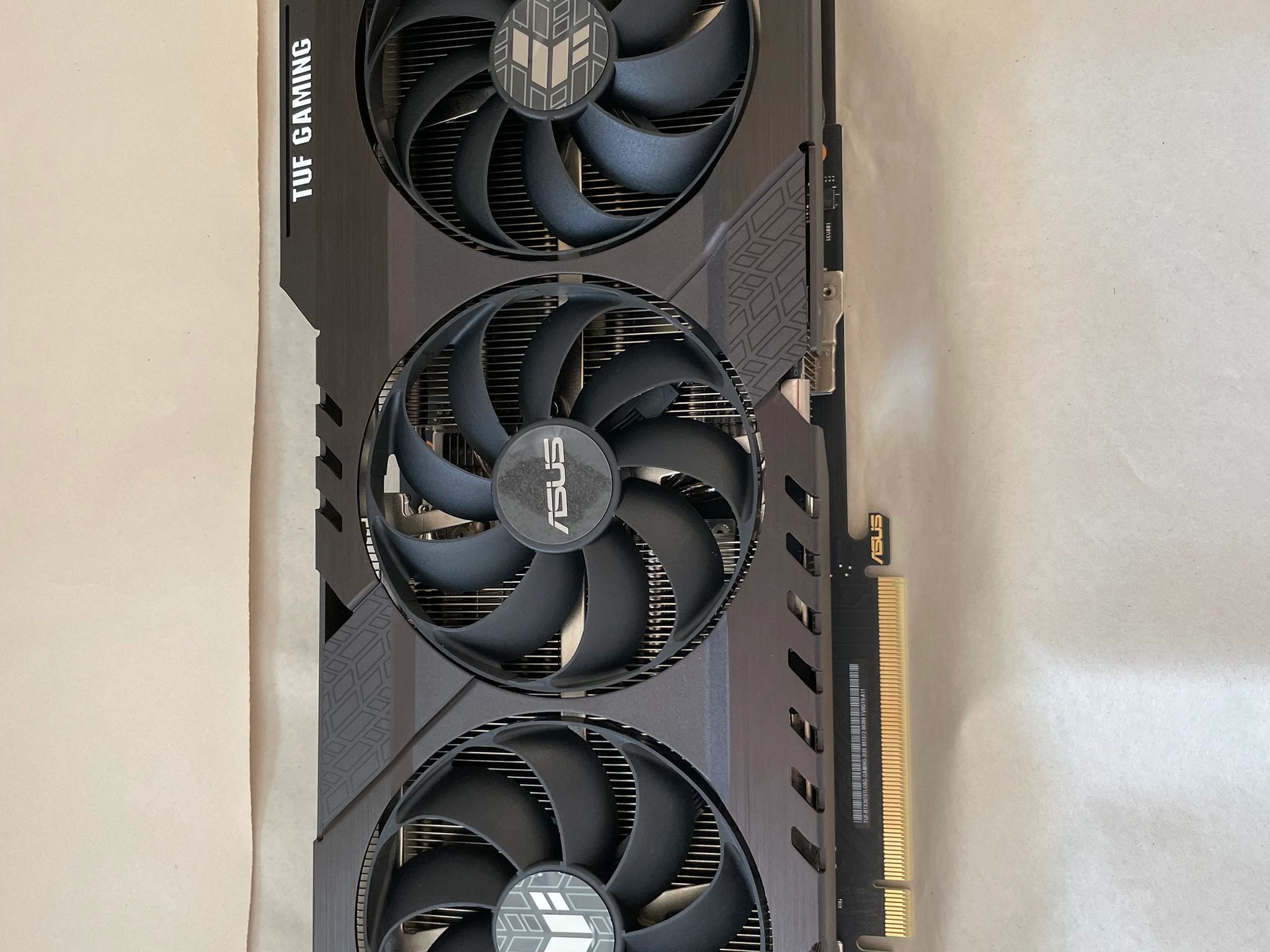 Asus TUF OC Nvidia 3070 Ti 8 GB