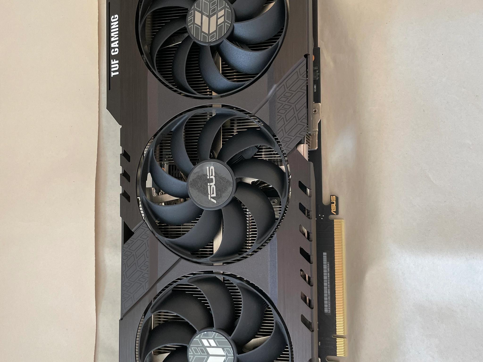 Asus TUF OC Nvidia 3070 Ti 8 GB