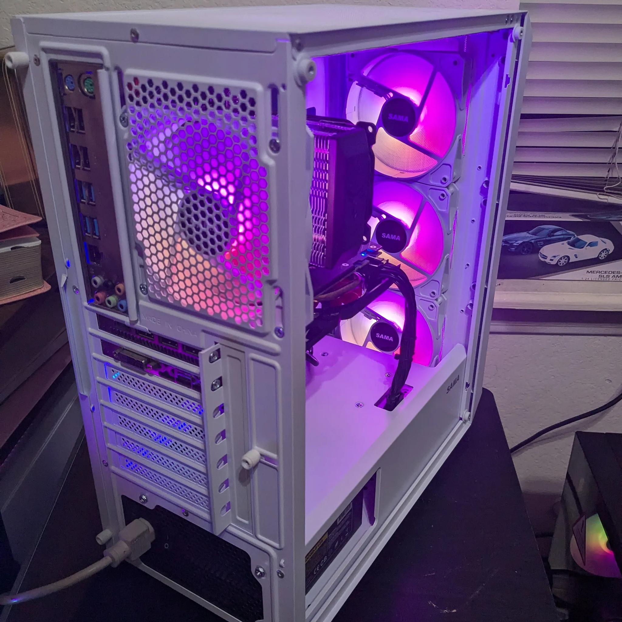 FREE SHIP|| 6 Core Intel Xeon, 16GB RAM, RX 470 4GB, 512GB SSD, Win10, RGB, Wifi