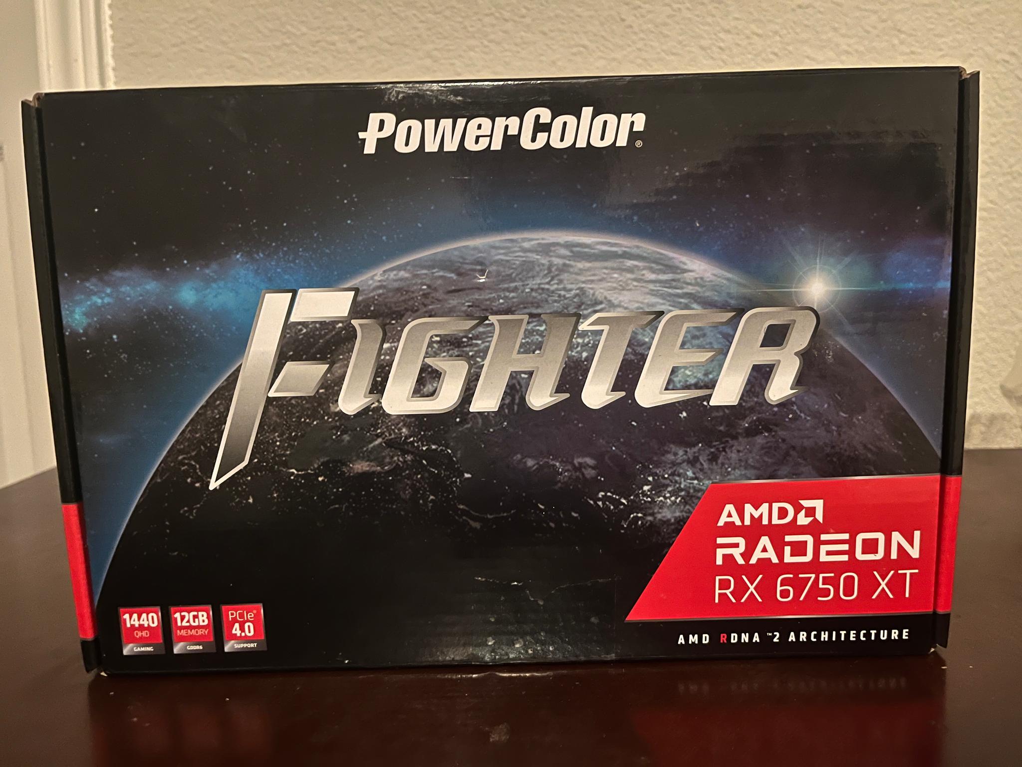 Deal on a Perfect condition 6750XT only used once to ensure it works properly