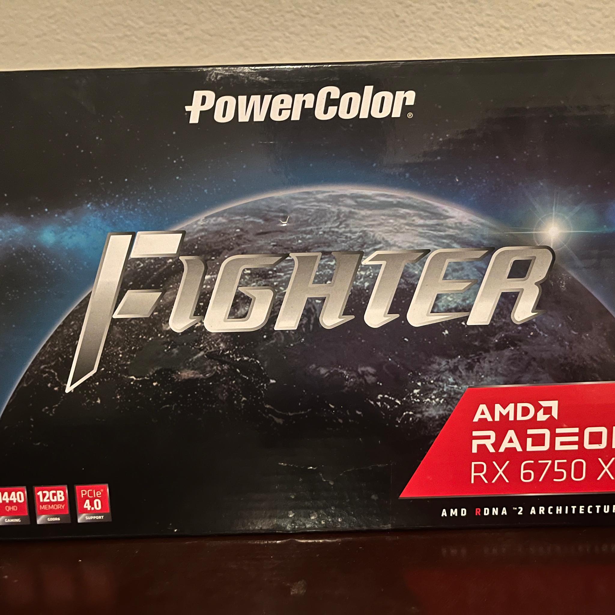 Deal on a Perfect condition 6750XT only used once to ensure it works properly