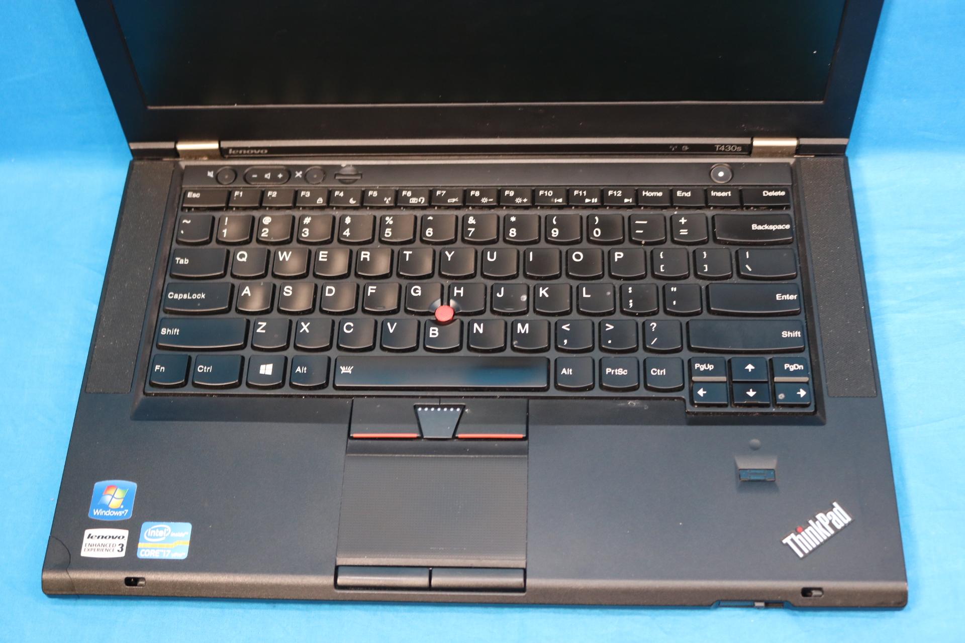 Tech Special - 2013 Lenovo T430s i7-3520m 8GB RAM 14.0" LCD Screen 1600x900 - 4119672280