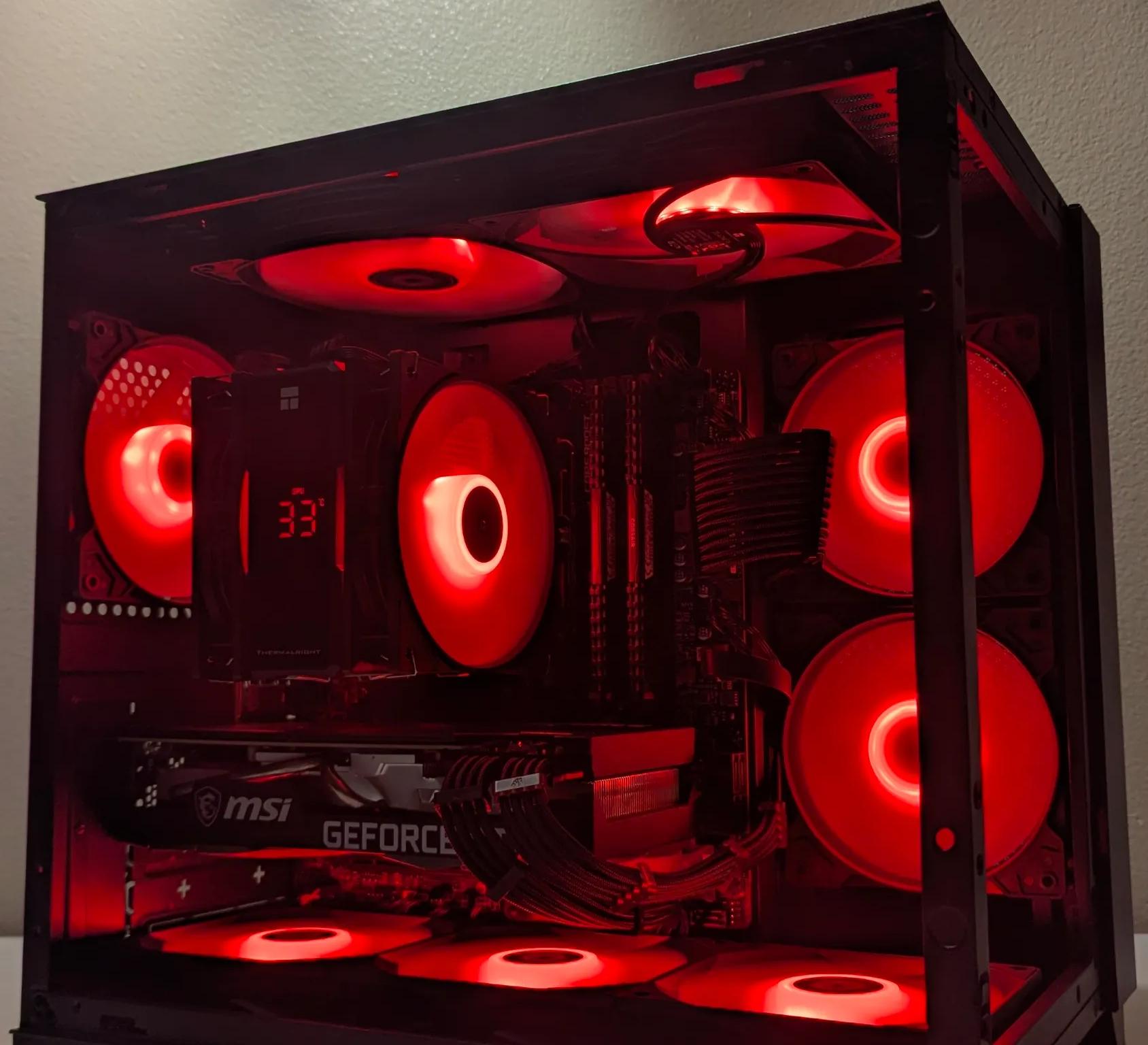 🔥Solid Gaming PC🔥 |3070 8GB |Ryzen 7 3700X| 32GB RAM | 1TB SSD | Wi-Fi | Win 11 Pro |