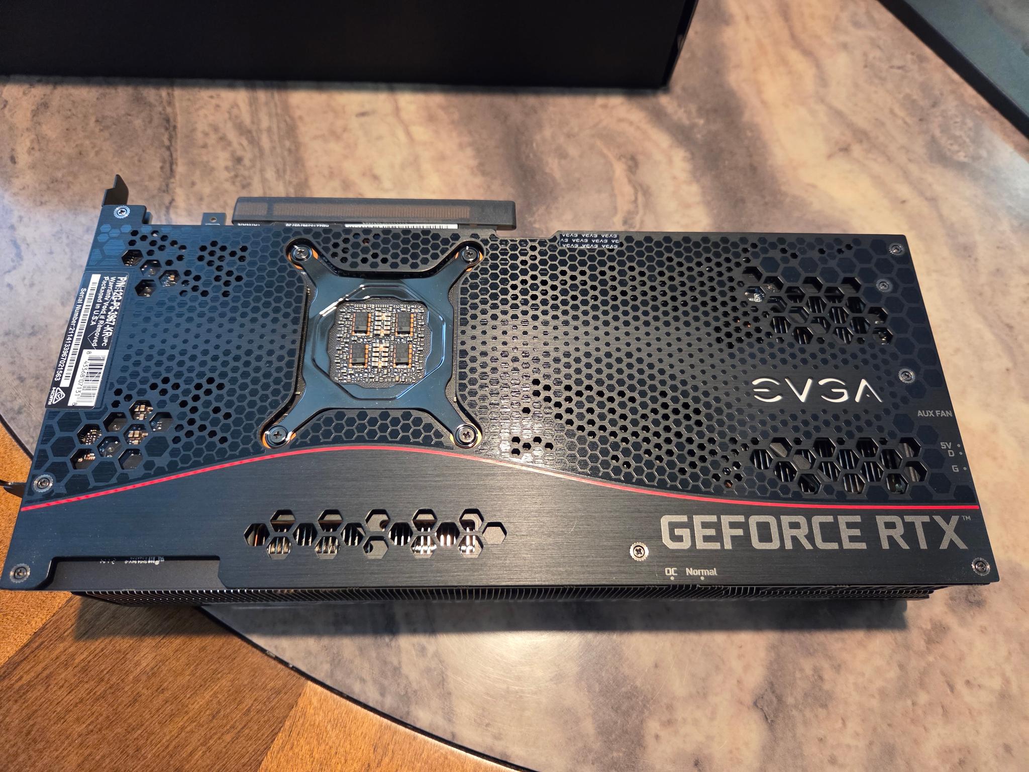 Nvidia EVGA 3080Ti FTW Ultra