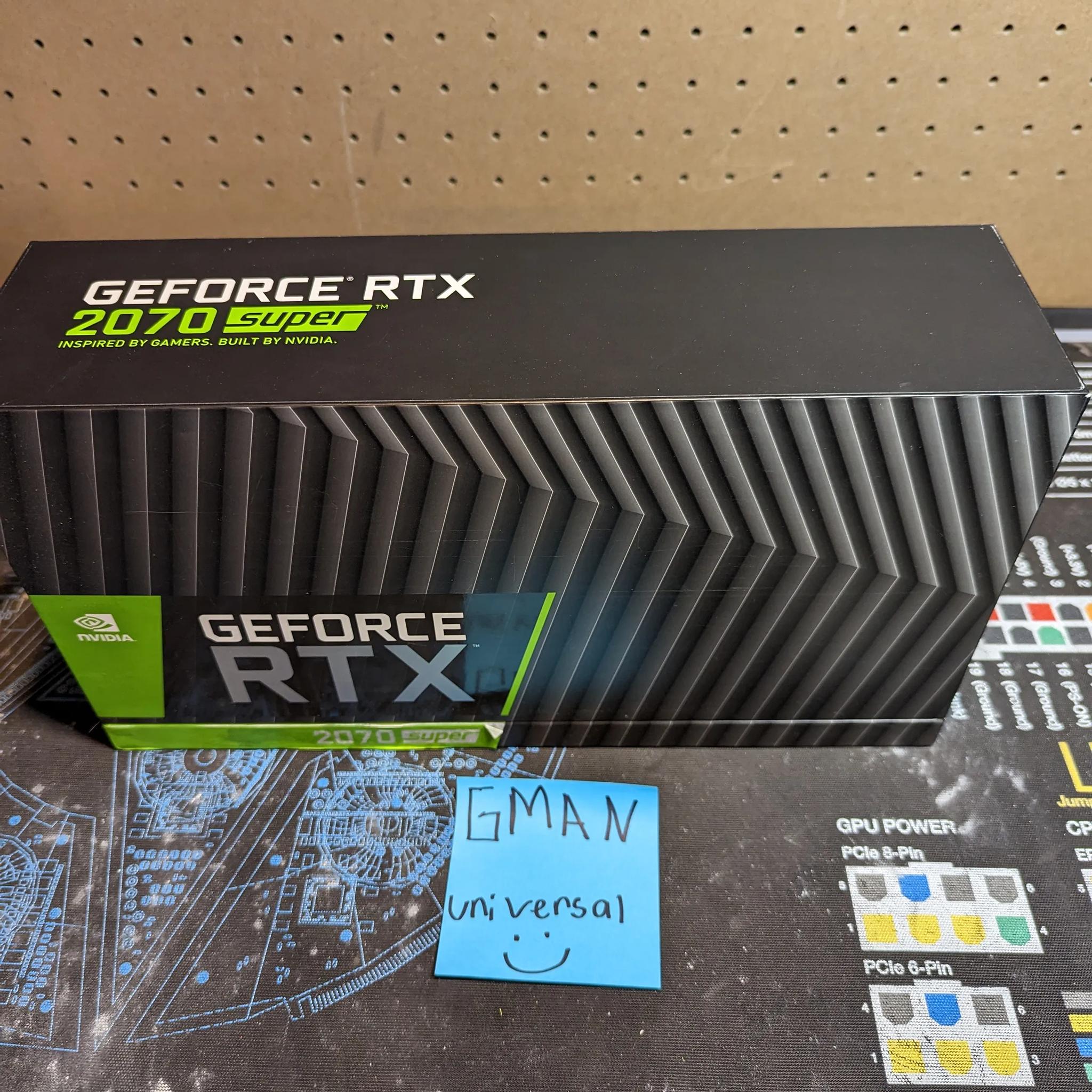 NVIDIA RTX 2070 Super Founders Edition