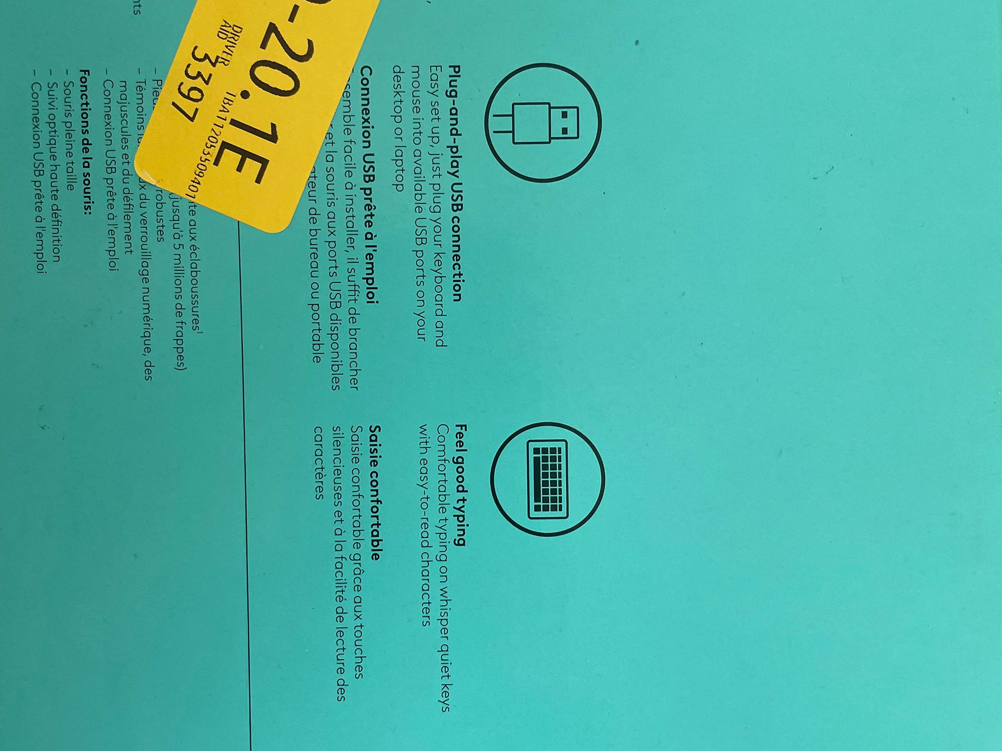 Cheap! Logitech Keyboard and Mouse COMBO!