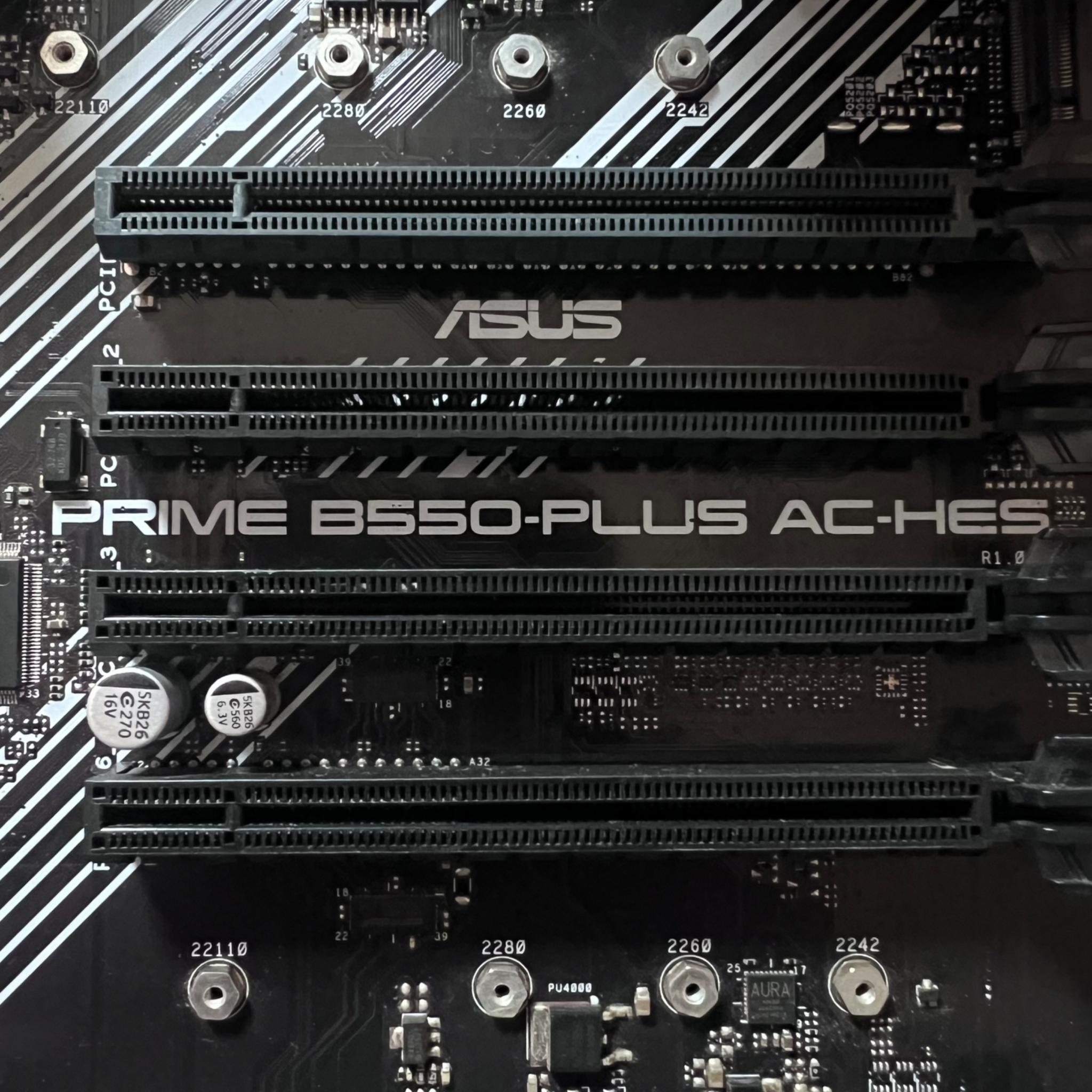 Asus PRIME B550-PLUS AC-HES / Ryzen 5 5500 / 16gb DDR4 @ 3600Mhz W/ DeepCool UD551 aircooler