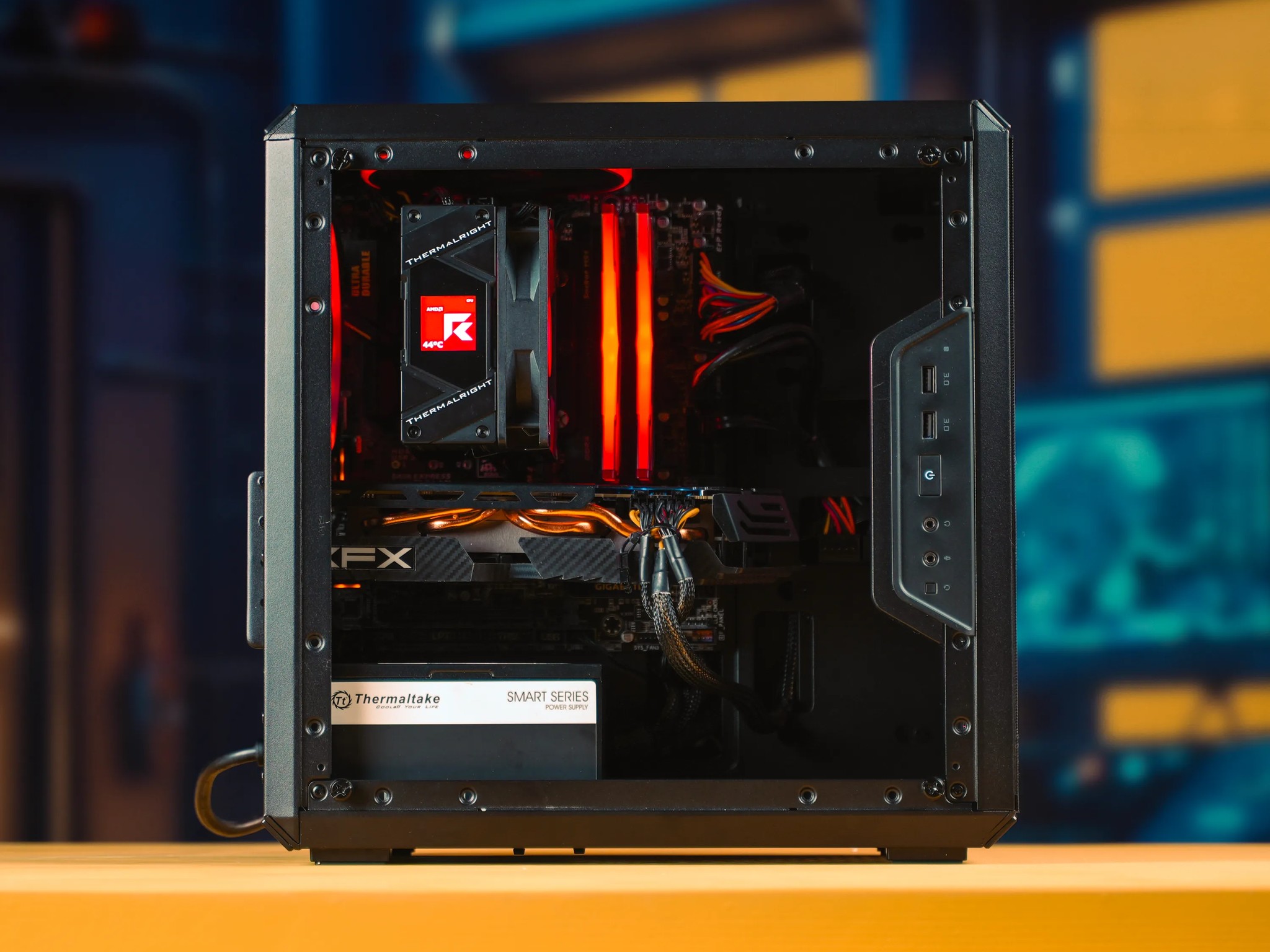 “Eco90” RX 590 Intel Core i7 7700 16GB Windows 11 .5TB Gaming PC Powerhouse