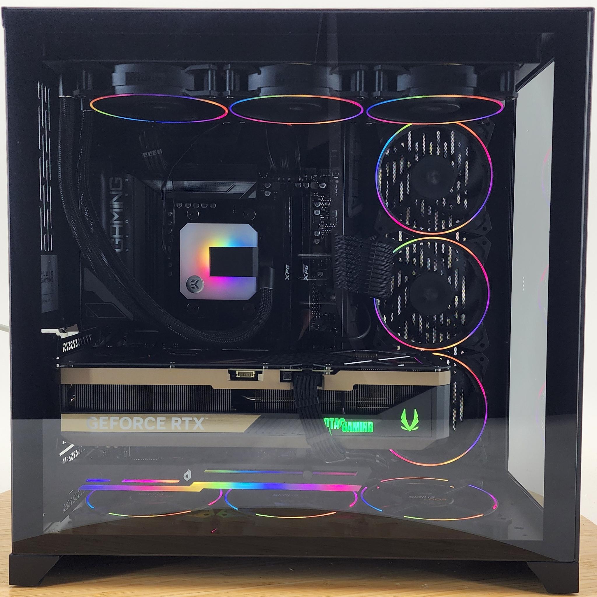 Gaming PC Ryzen 7 9800X3D 64GB RAM 4TB SSD RTX 5080 16GB Windows 11 Computer
