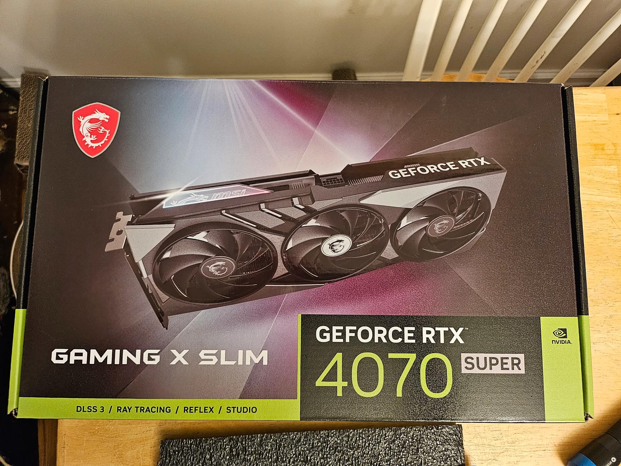 MSI 4070 SUPER GAMING X SLIM