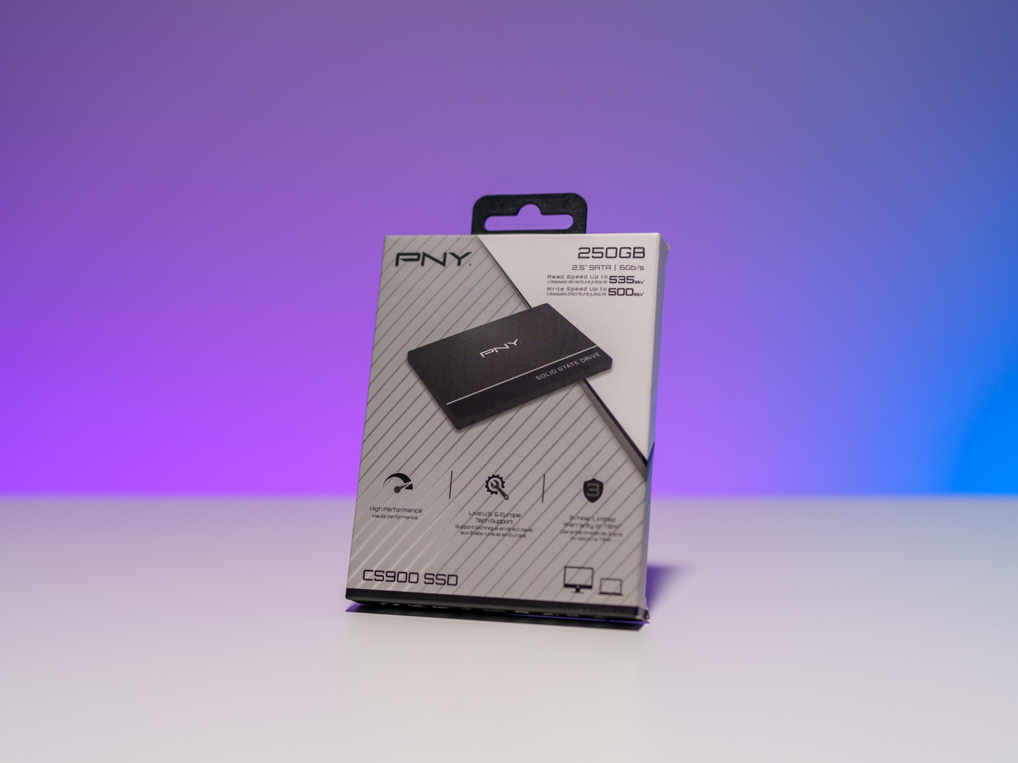 Brand New PNY CS900 250GB 2.5" SATA III Internal SSD