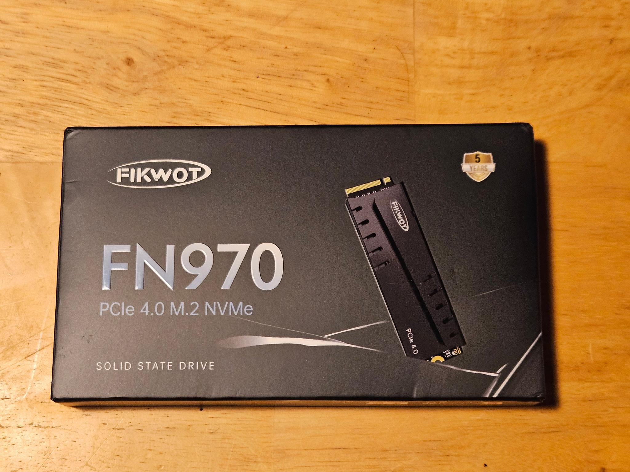Fikwot FN 970 1TB nvme ssd with DRAM