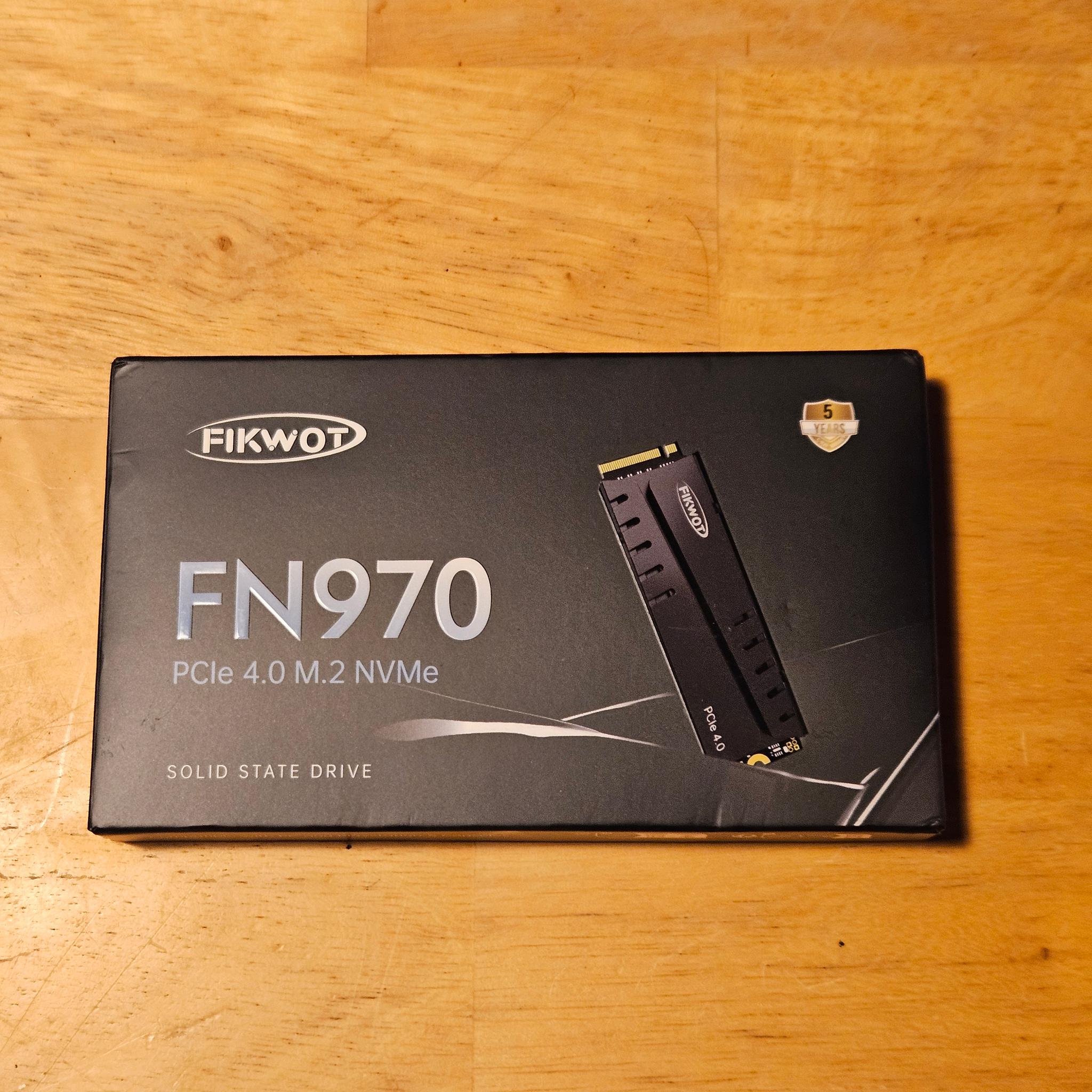 Fikwot FN 970 1TB nvme ssd with DRAM