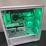 High end White gaming pc with CUSTOM RTX WHITE GPU!