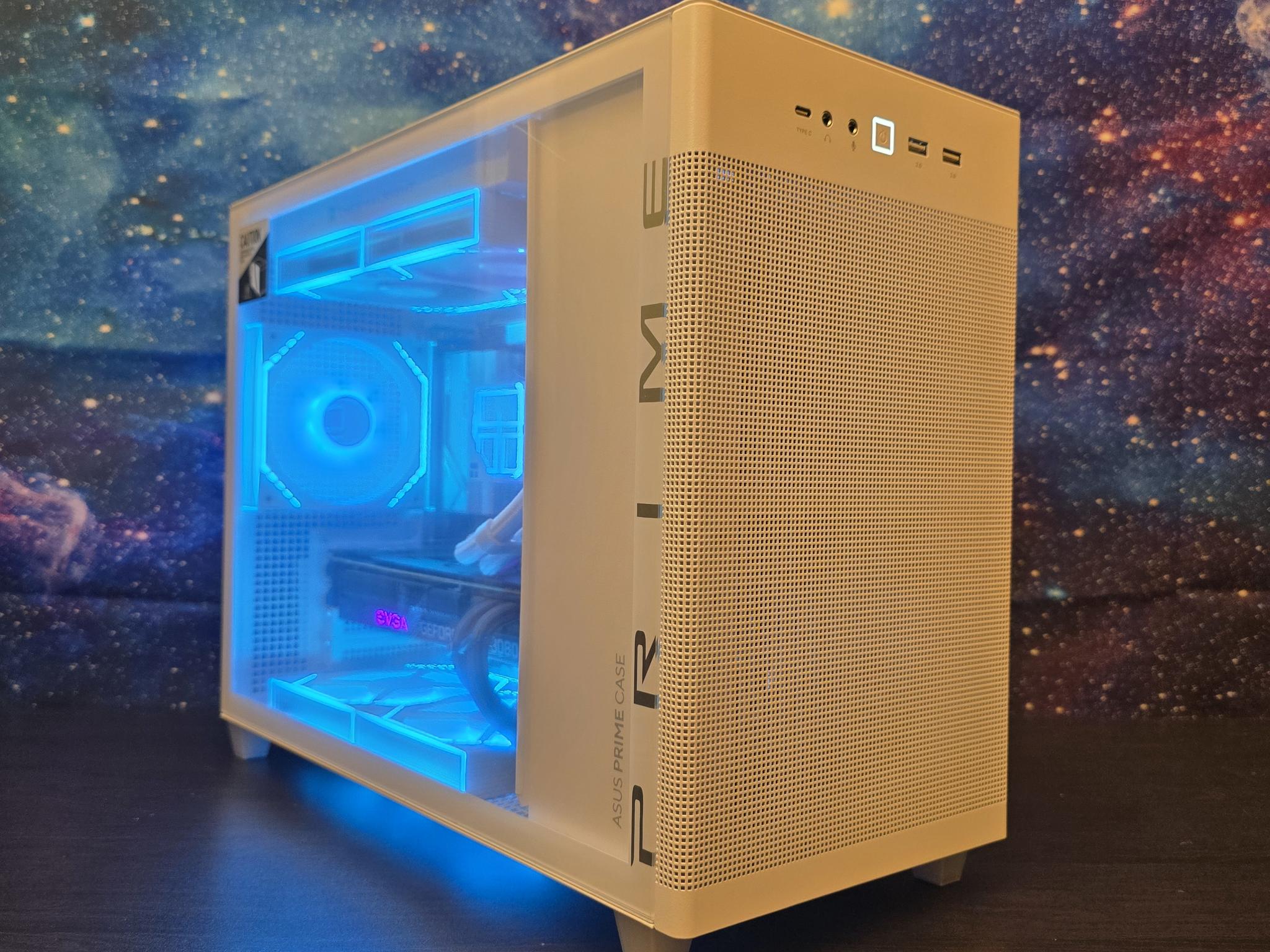 ⚪️🟣1440P SSF AM5 PC | RTX 3080 OC | RYZEN 5 7600x | 32GB RAM | Asus AP201🟣⚪️