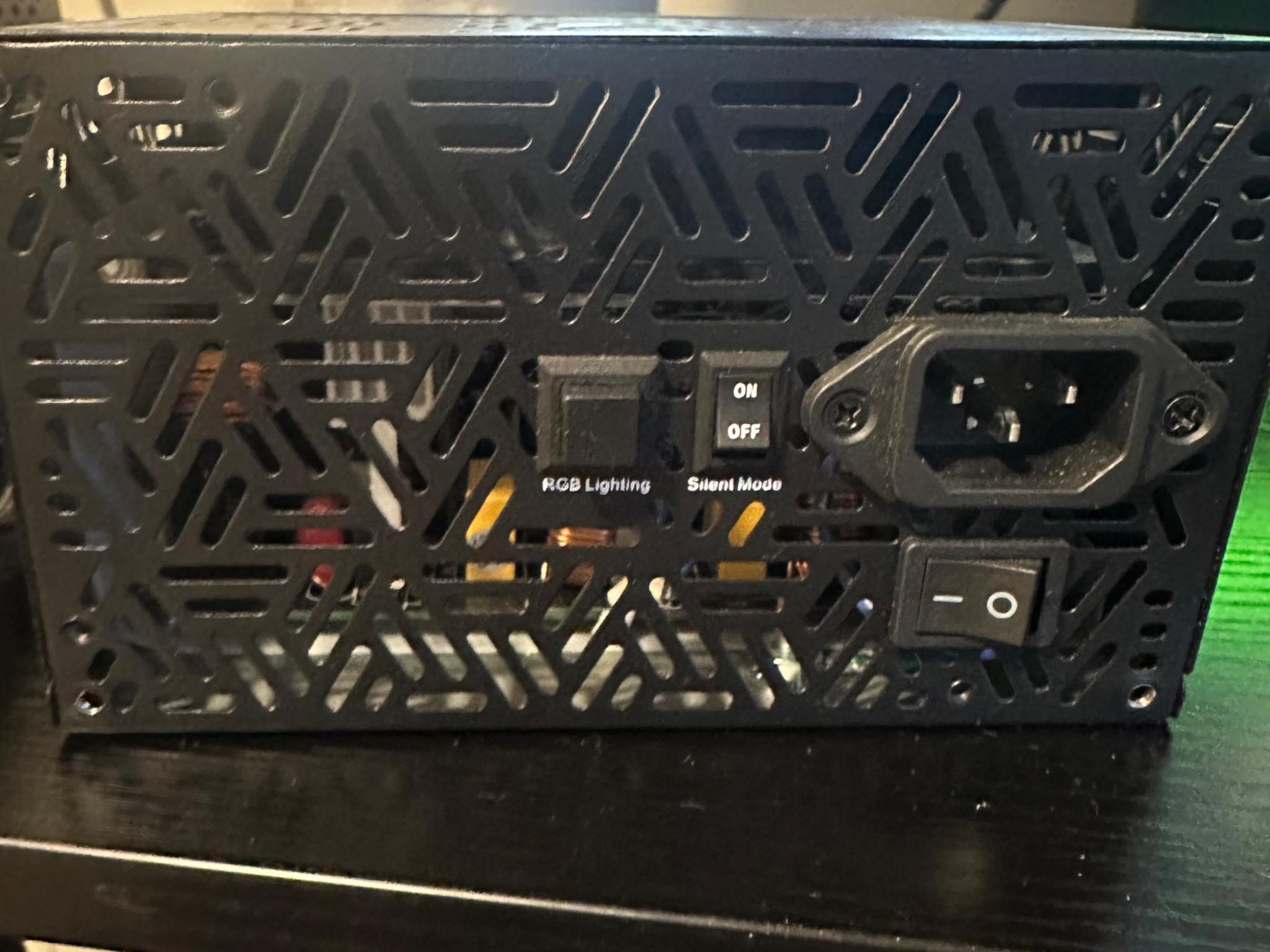 GAMDIAS - 650W ATX12V 2.4 80 Plus Gold Power Supply - Black