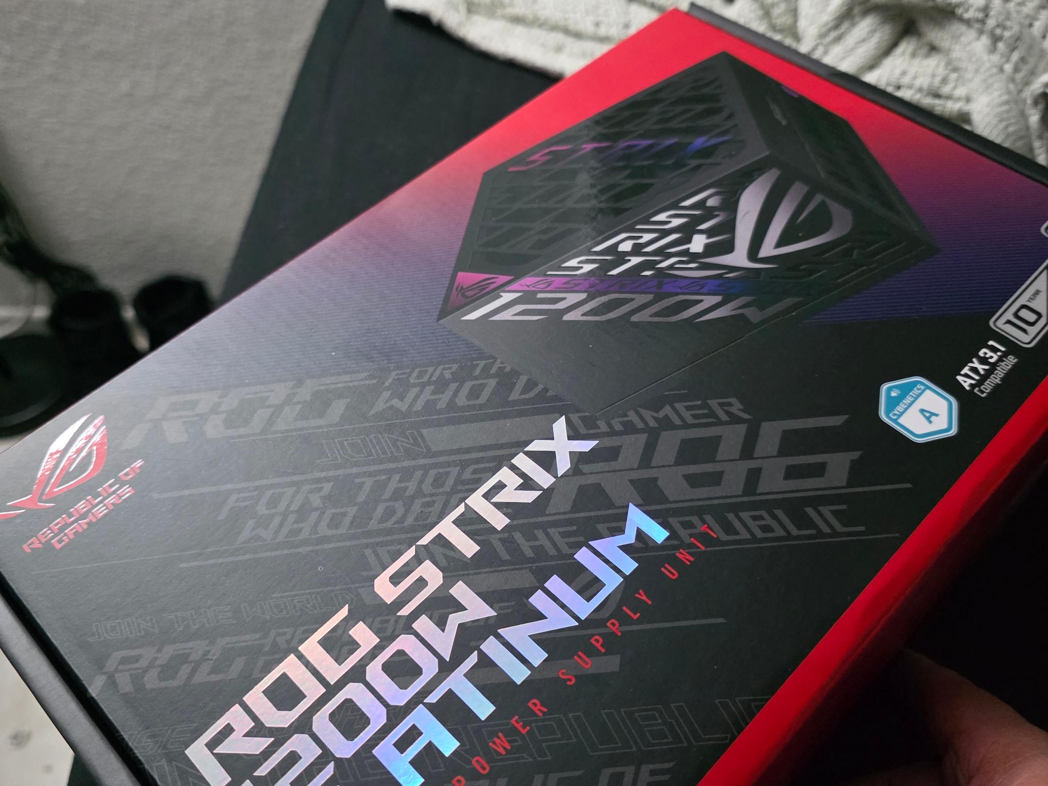 ASUS ROG Strix 1200W Platinum Gaming Power Supply – Open Box / Never Used