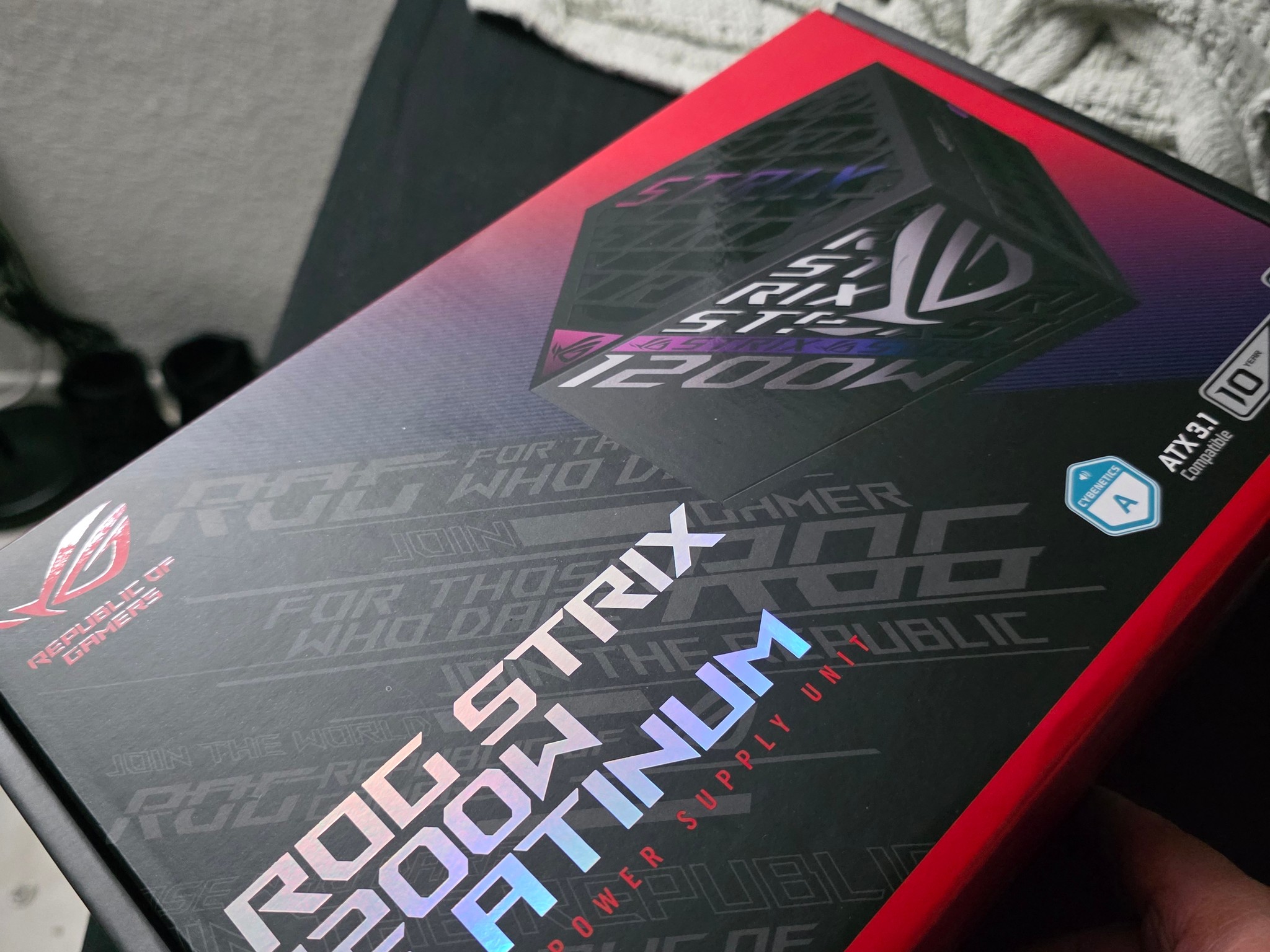 ASUS ROG Strix 1200W Platinum Gaming Power Supply – Open Box / Never Used