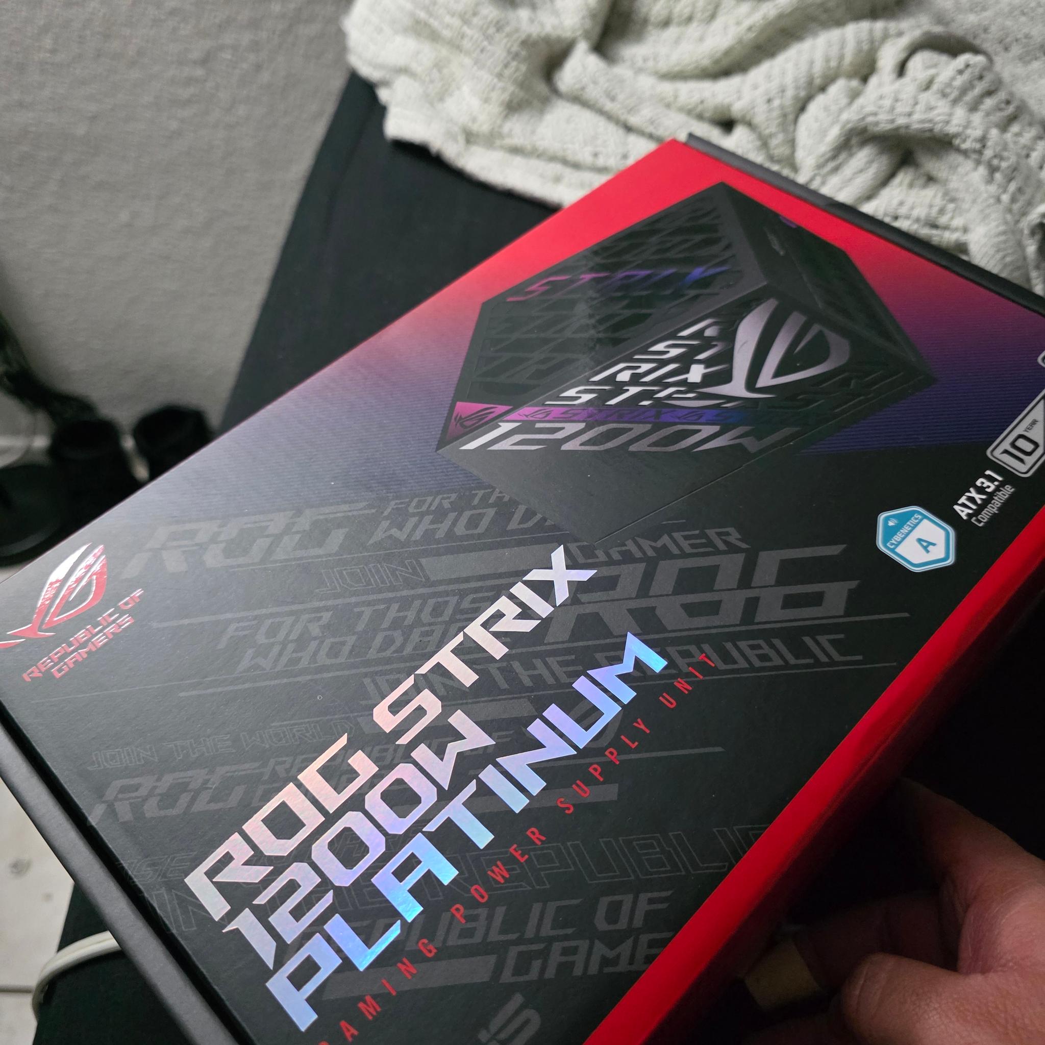 ASUS ROG Strix 1200W Platinum Gaming Power Supply – Open Box / Never Used