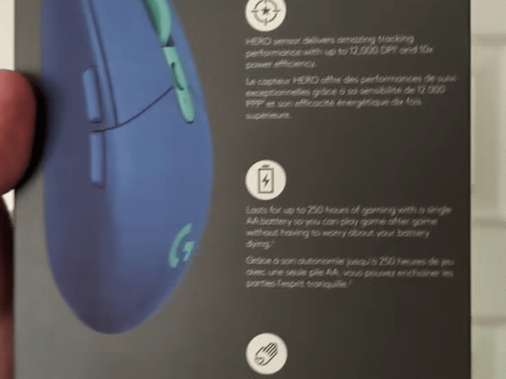BNIB Logitech G305 Wireless Gaming Mouse, Blue