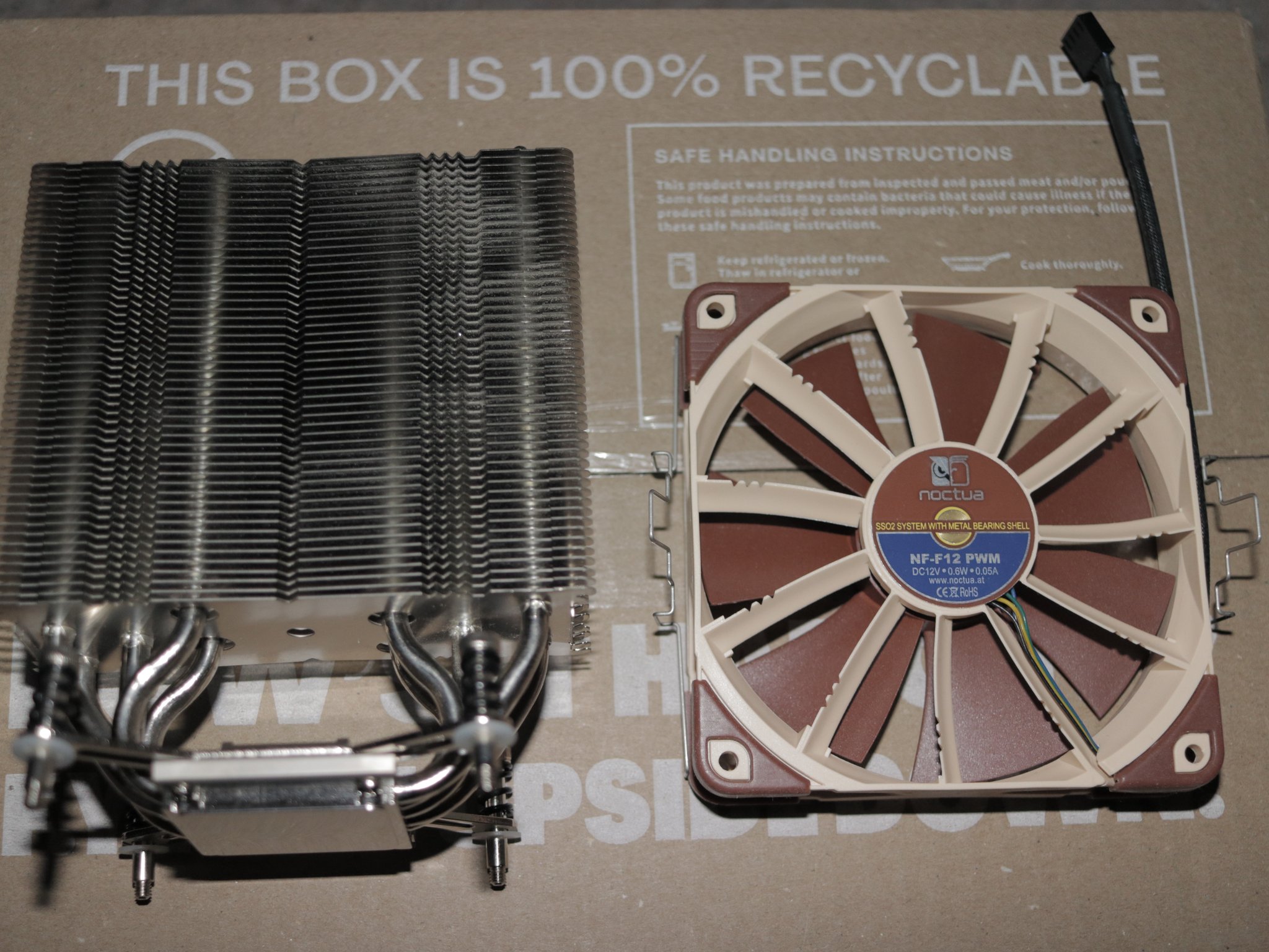 Noctua CPU Cooler, NH-U12DX i4. Quiet and Effective.