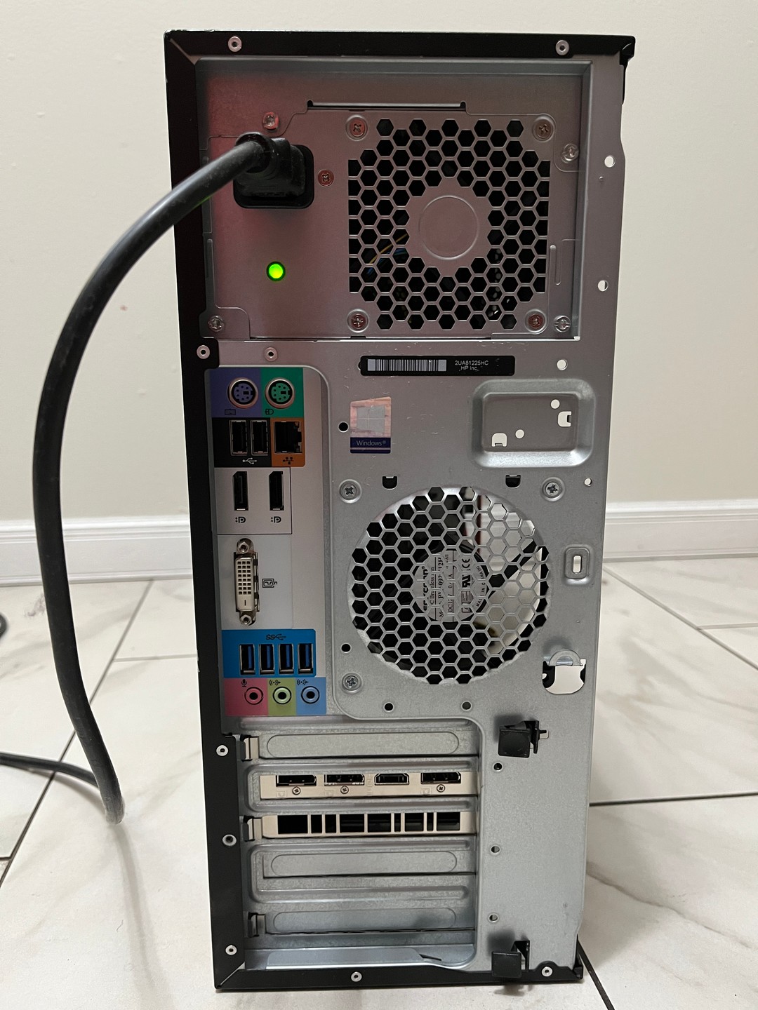 NVIDIA RTX 2060 SUPER, Intel i7-6700, 16GB RAM, 1.2TB Storage - HP